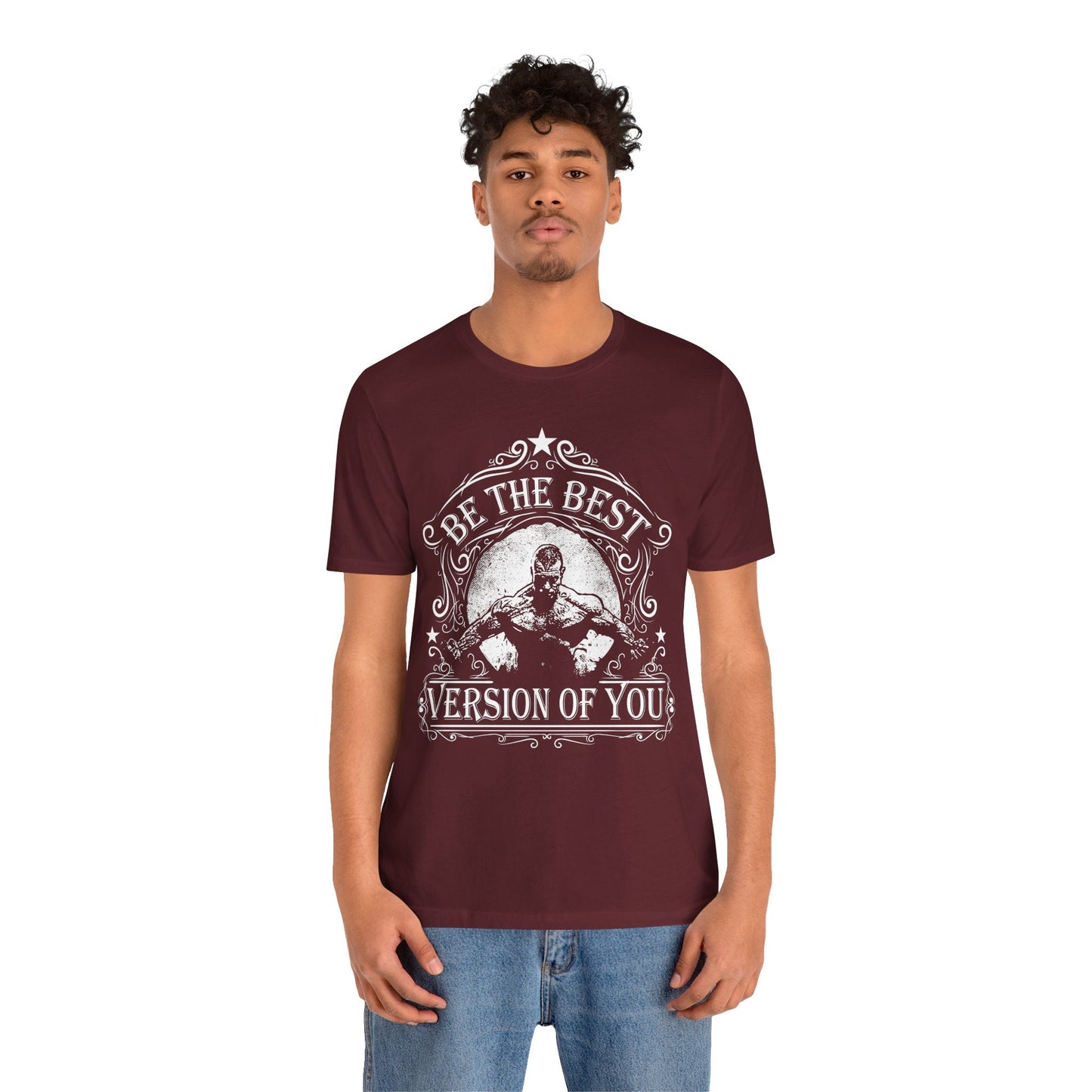 Be The Best Version Of You T-Shirt Motivational Fitness Tee