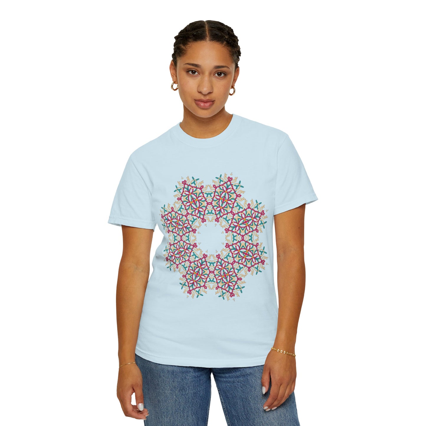 Unisex T-shirt with abstract print