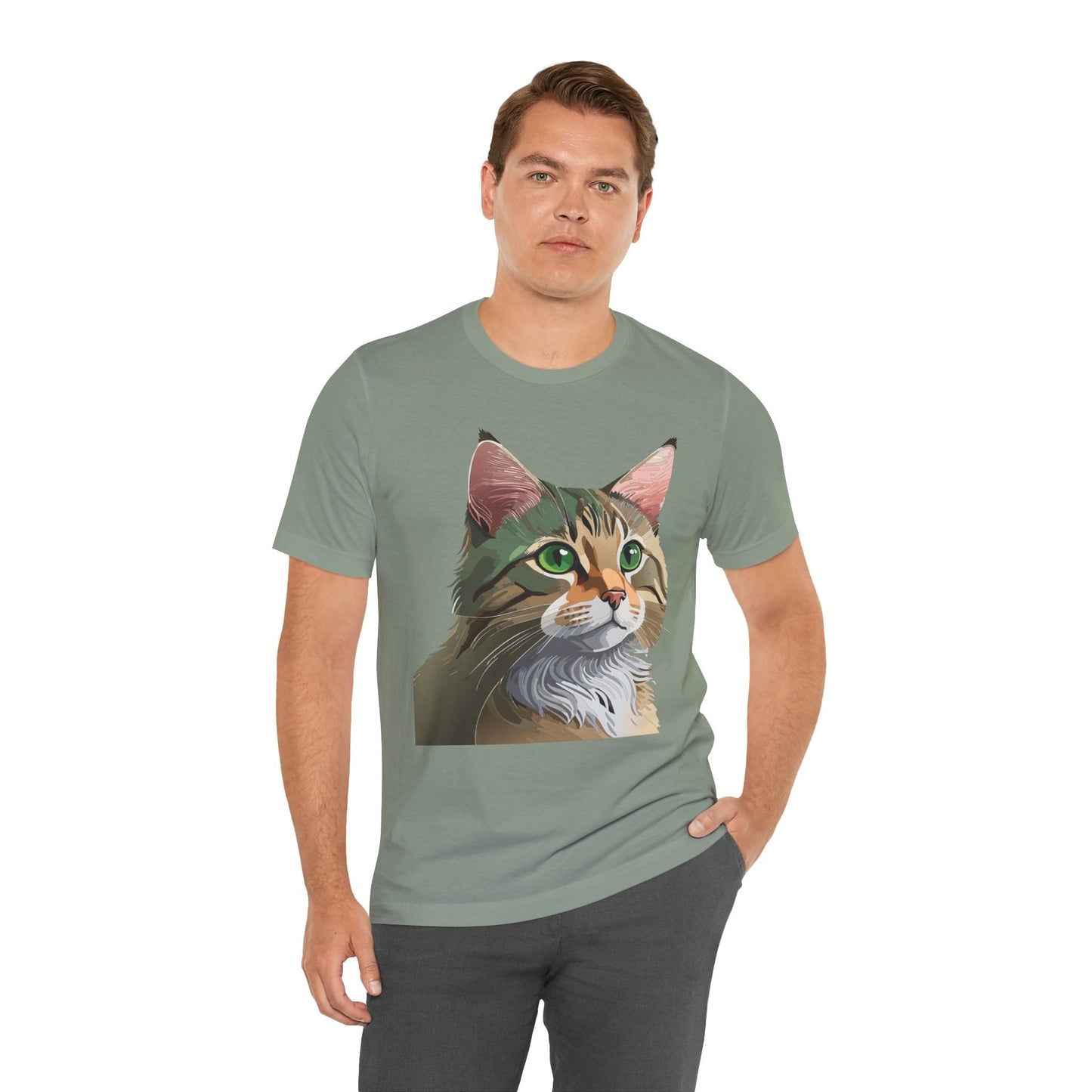 Unisex Animal Shirt Tee With Animals Art Design Wild Animals Print Tee Shirt Comfort Fit