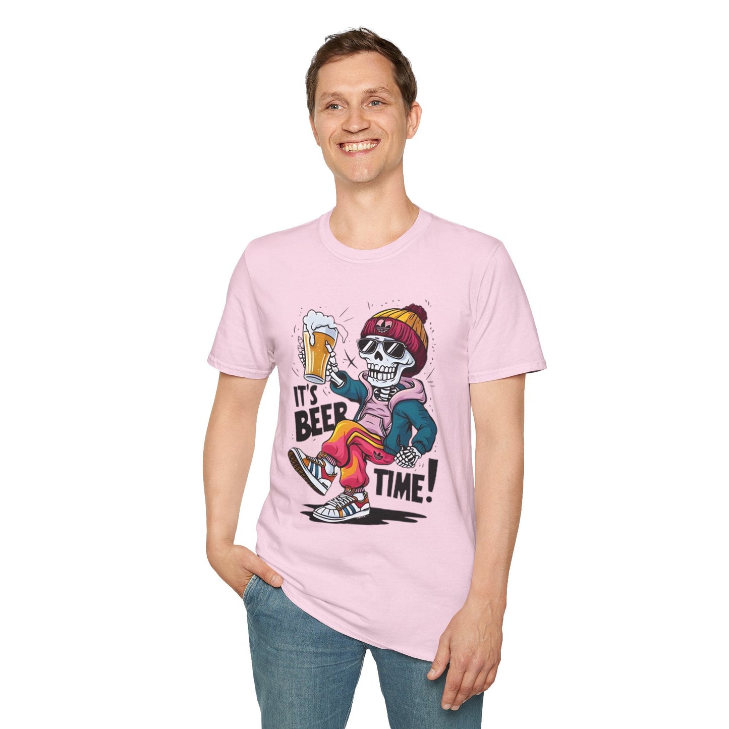 Gildan Softstyle 64000 Skull T Shirt Unisex Skeleton Graphic Tee Premium Comfort