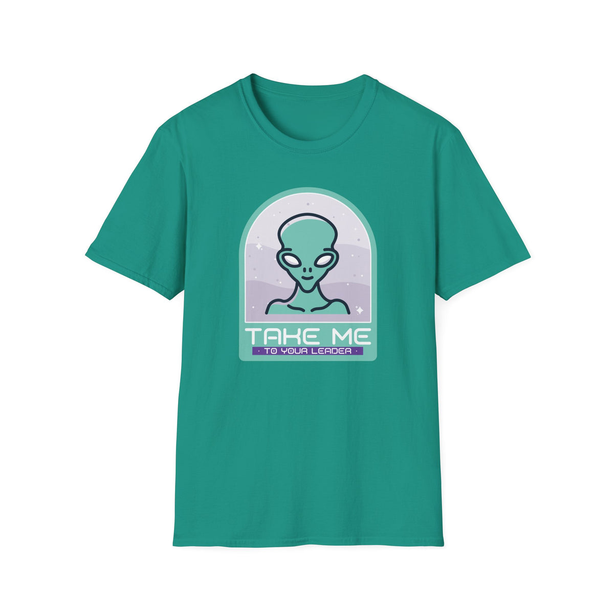 Funny UFO Aliens Graphic Unixes Gildan 100 Cotton Tee Shirt 125