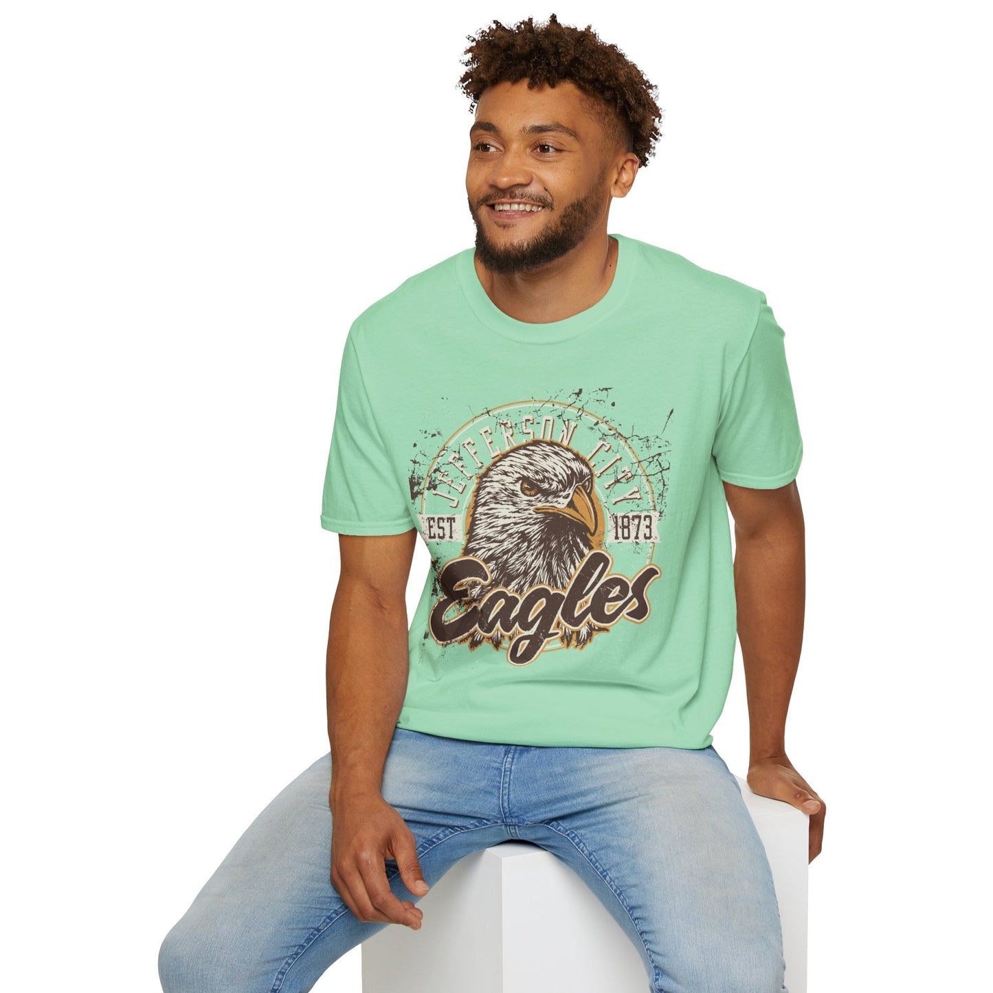 Unisex Art Design Graphic Tee Shirt With Graphic Design Gildan Softstyle 64000 For Comfort