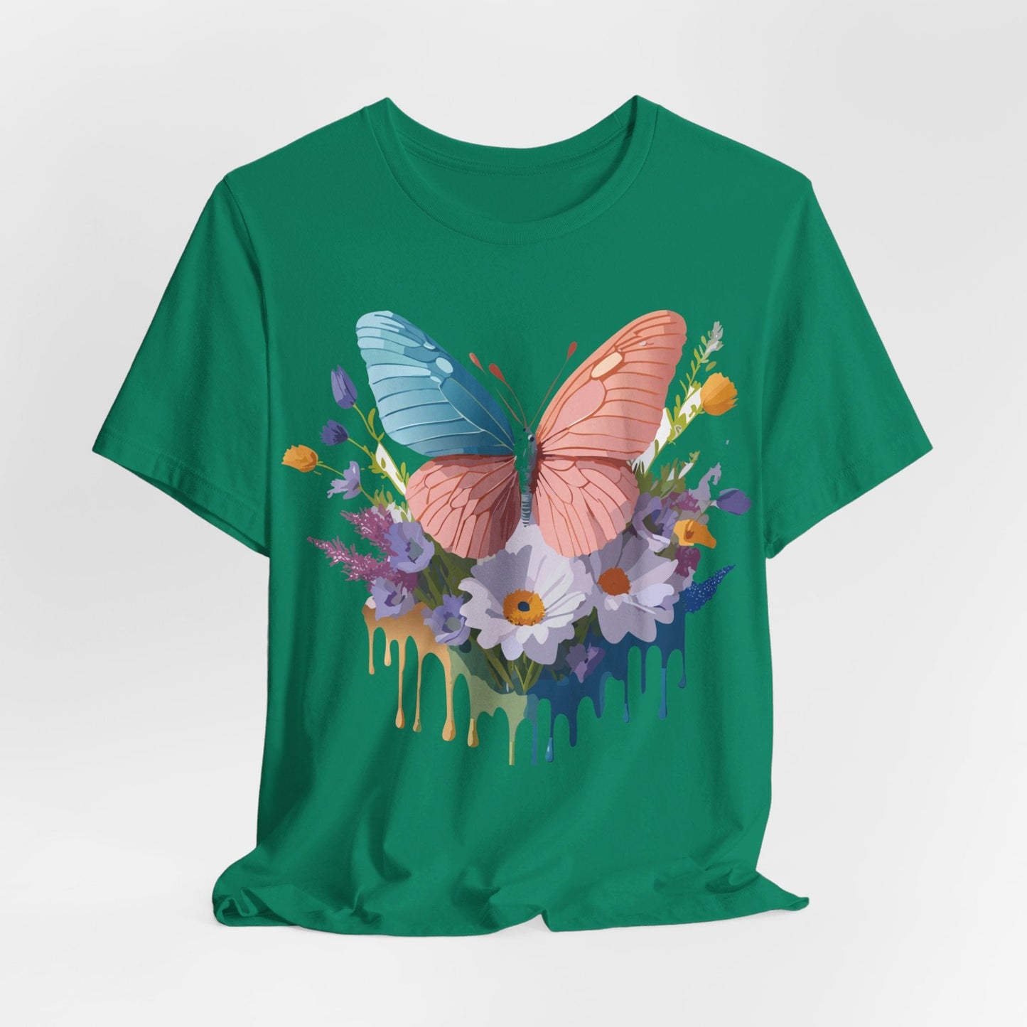 Butterfly Graphic Tee Unisex Adelpha Art Vintage Inspired Short Sleeve Shirt