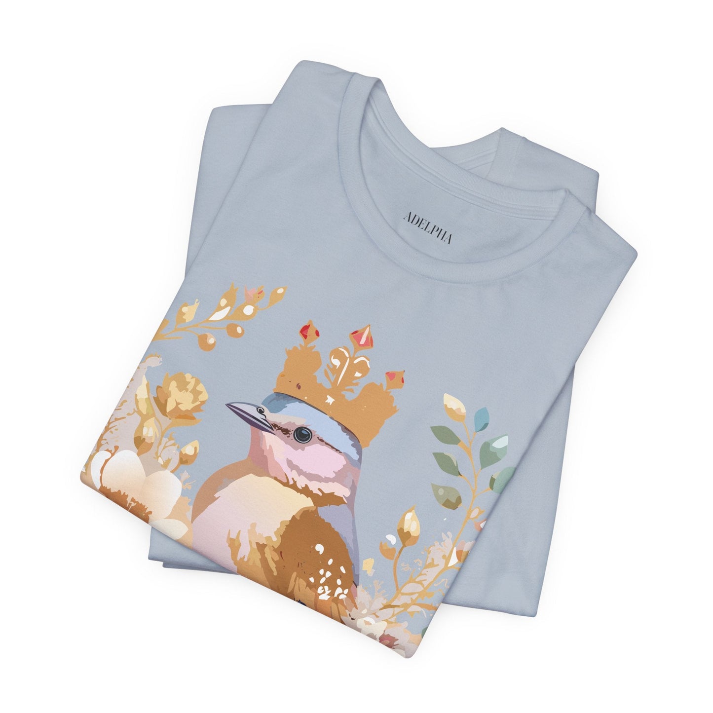Medallion Graphic Unisex 100 Cotton Vintage Animal Medal Artwork Tee 19