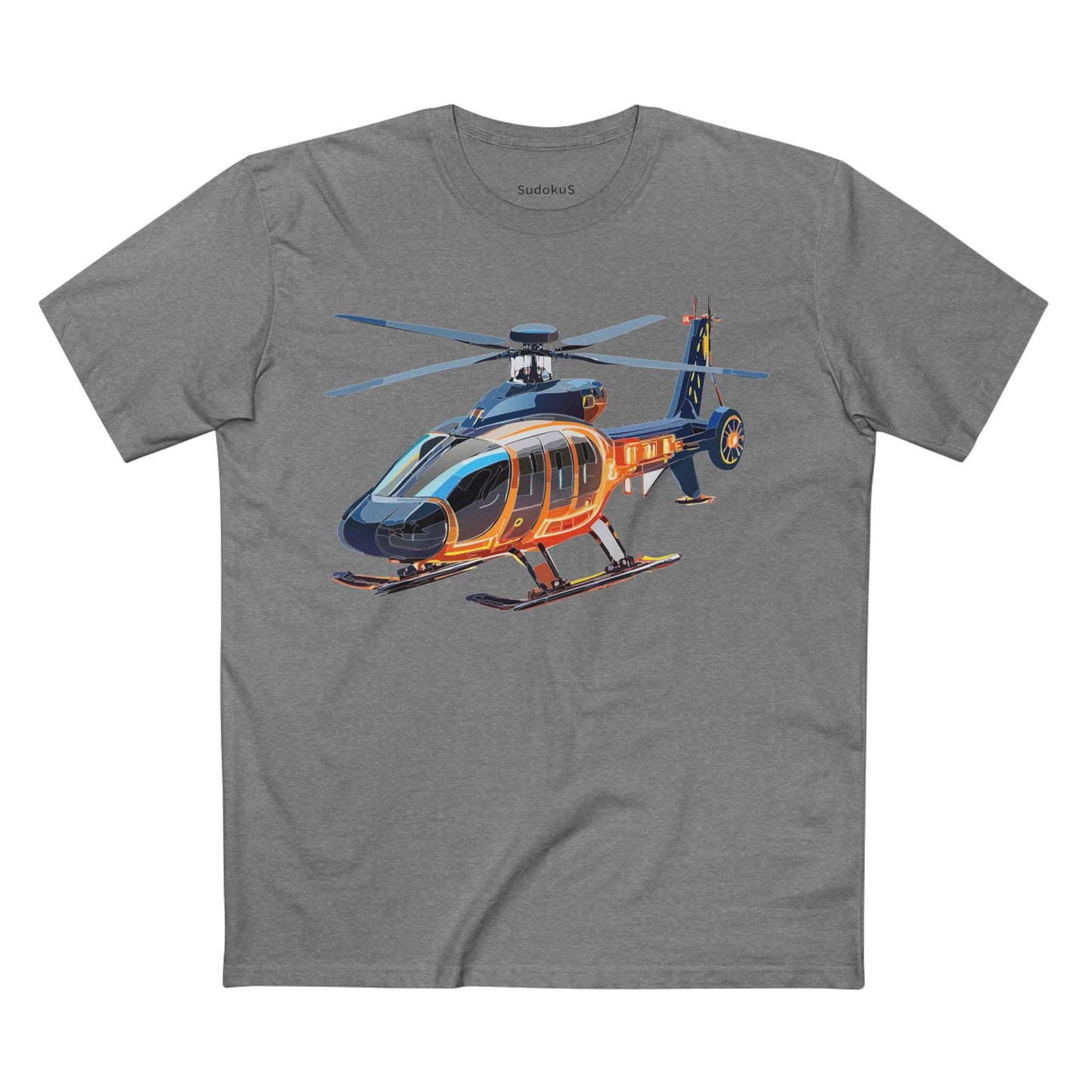 Chopper Graphic Unisex 100 Cotton Staple Tee 10