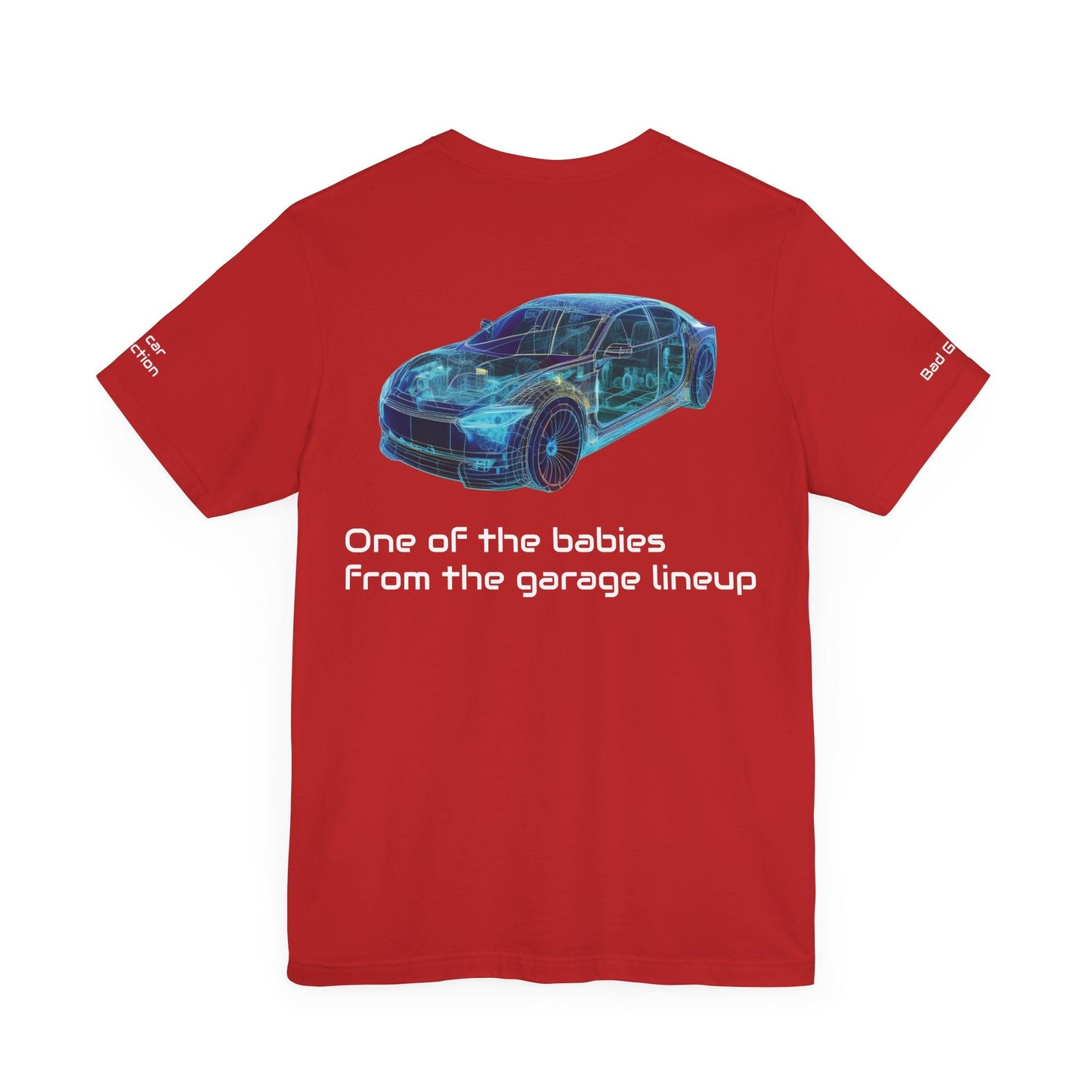 Car Graphic Tee Shirt For Auto Lovers 100 Percent Cotton Made In USA Eco Friendly Ink