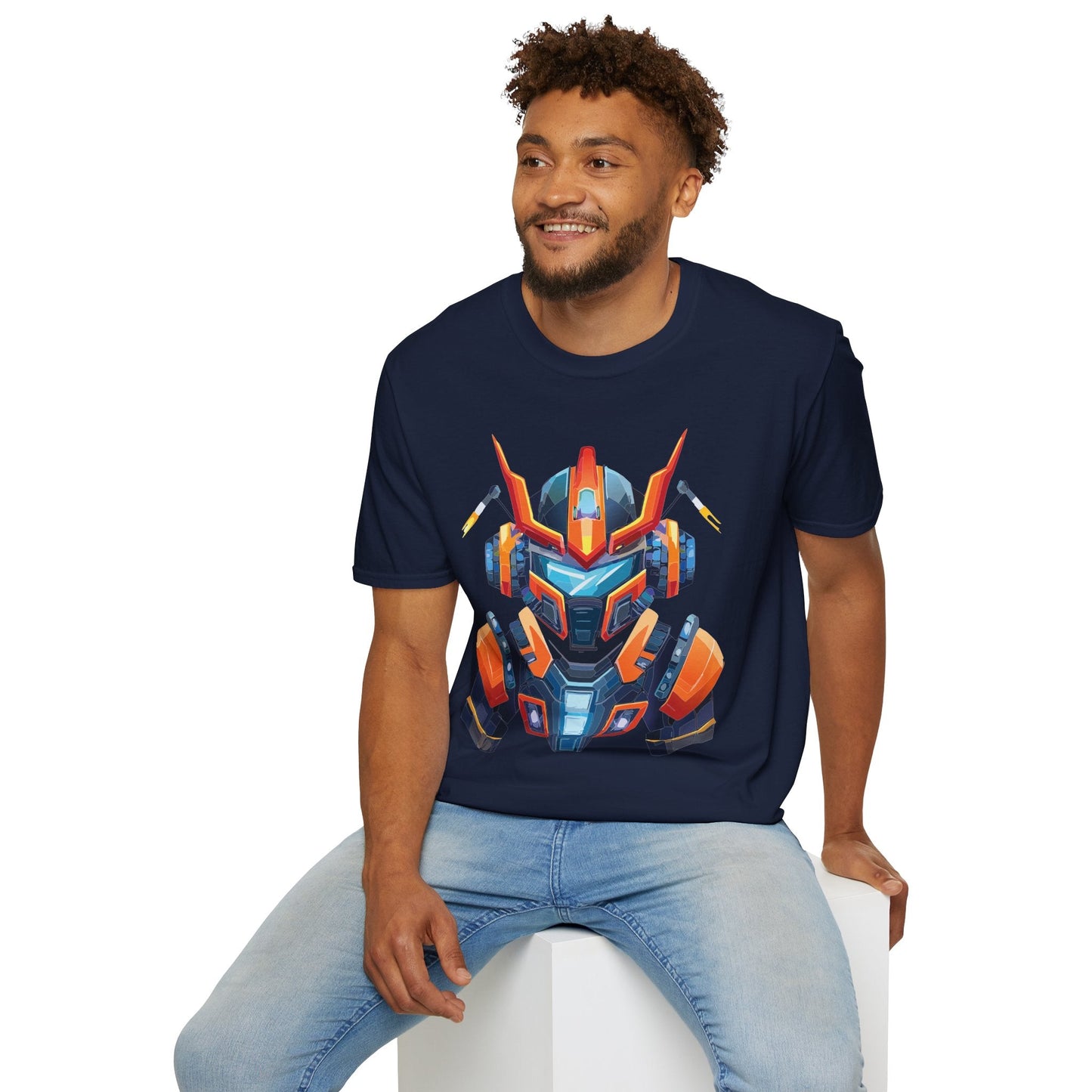 Cyborg Tee Unisex Robot Shirt Terminator Style 100 Percent Ring Spun Cotton Short Sleeve