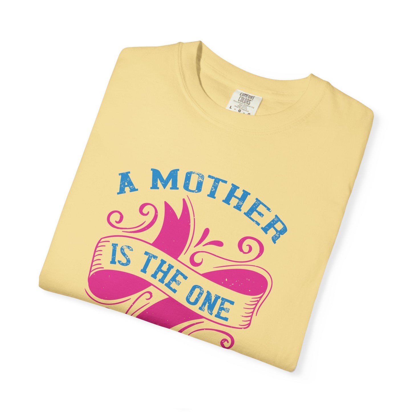 Mom T-shirt Mother Day Mama Tee Unisex Comfort Colors Garment-Dyed Cotton h54