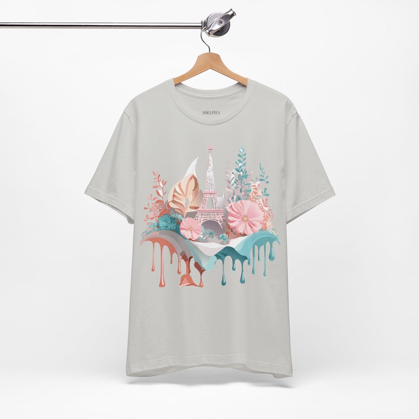 Adelpha Paris Graphic Tee Unisex Short Sleeve Shirt Vintage Art Design Premium Artwork
