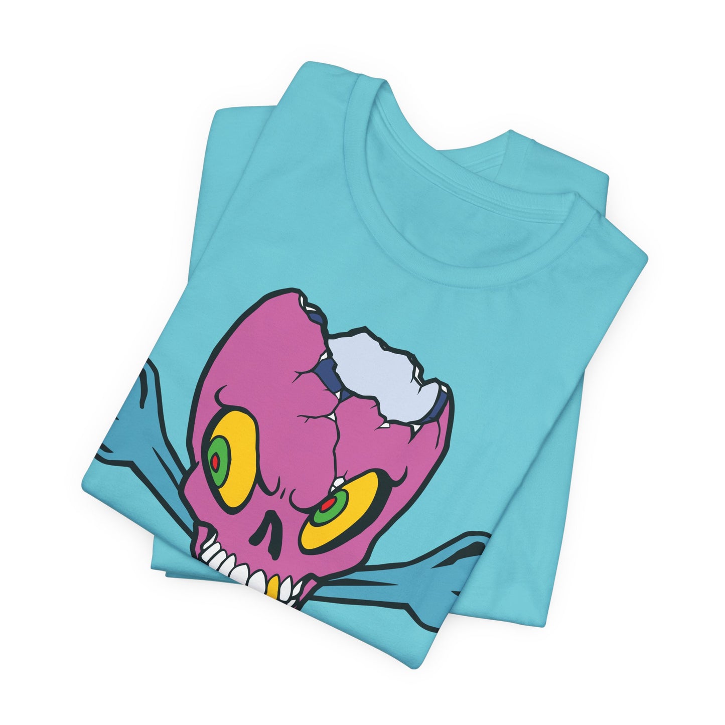 Purple Skull Graphic Design Tee, Skull Shirt, Vintage Tees, Art Design T-Shirt, Vintage Graphic Tee, Art Shirts with Skulls