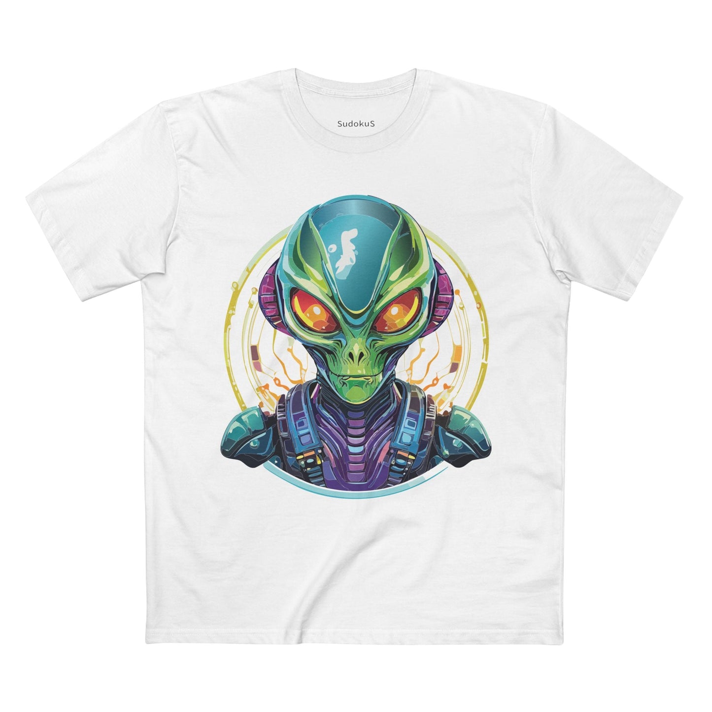 Aliens Graphic Unisex 100 Cotton Staple Tee 15