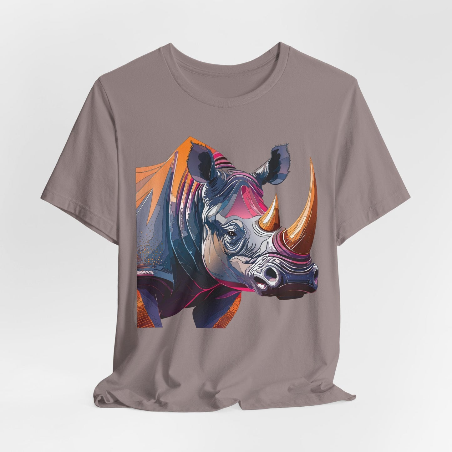 Unisex Animal Print Tee Shirt Featuring Wild Animals Art Design For Everyday Wear