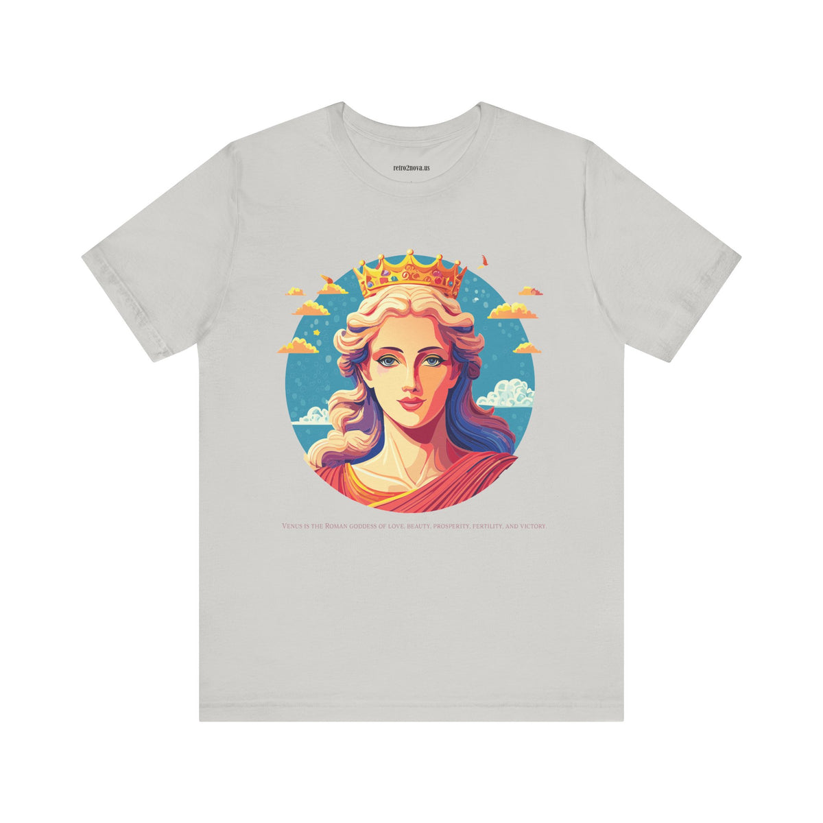Goddess Graphic Unisex Cotton Bella+Canvas Tee with Venus