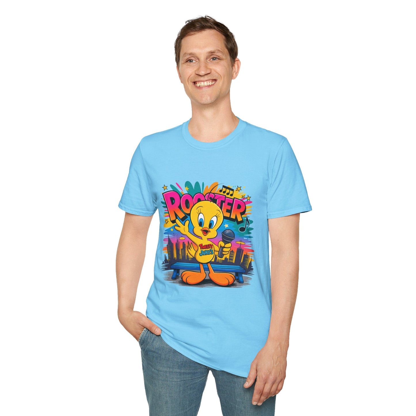 Cartoon T Shirt With Animation And Funny Animals Tee Shirt For Unisex Wear Comfortable