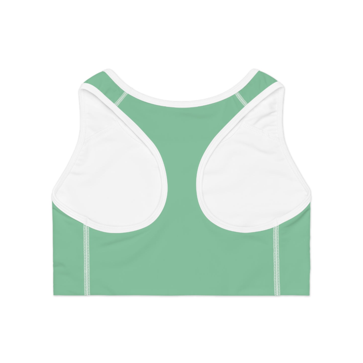 Green Color Sports Bra, Green Sports Bra 7