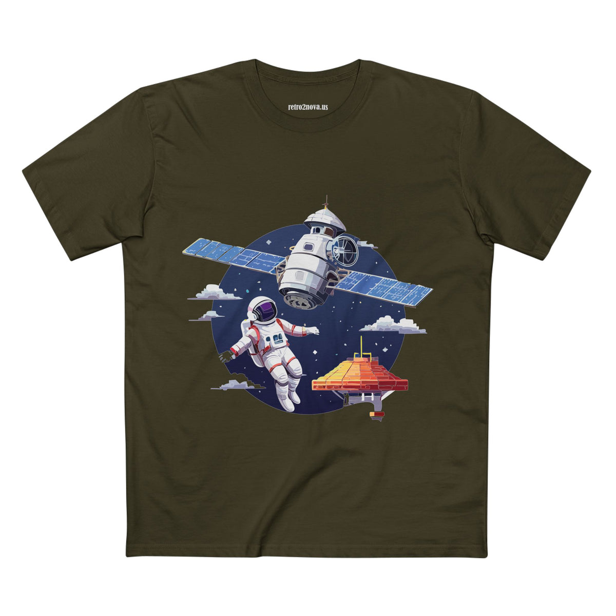 Cosmos Astronaut Graphic Tee Staple Unisex 100 Cotton Tee Shirt - CS-42