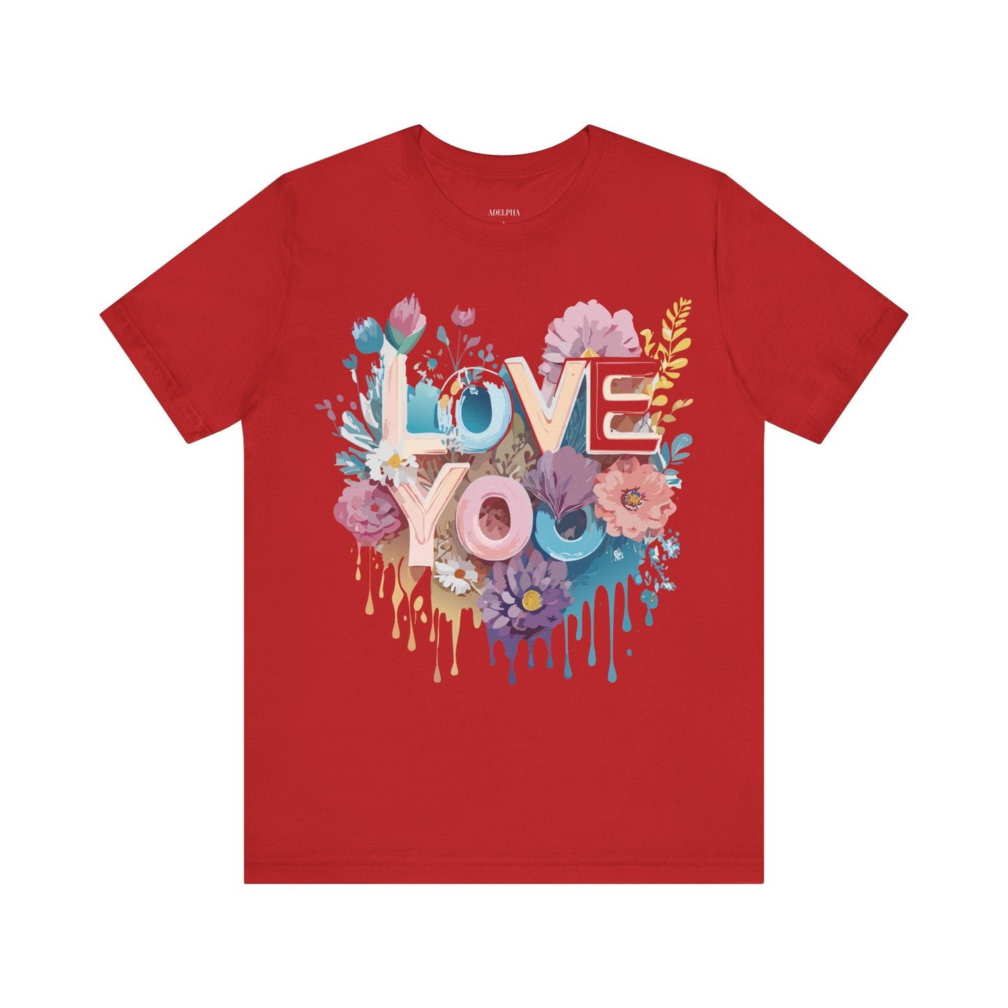 Valentine Graphic T Shirt Unisex Jersey Short Sleeve Adelpha Art Design Tee Vintage Inspired