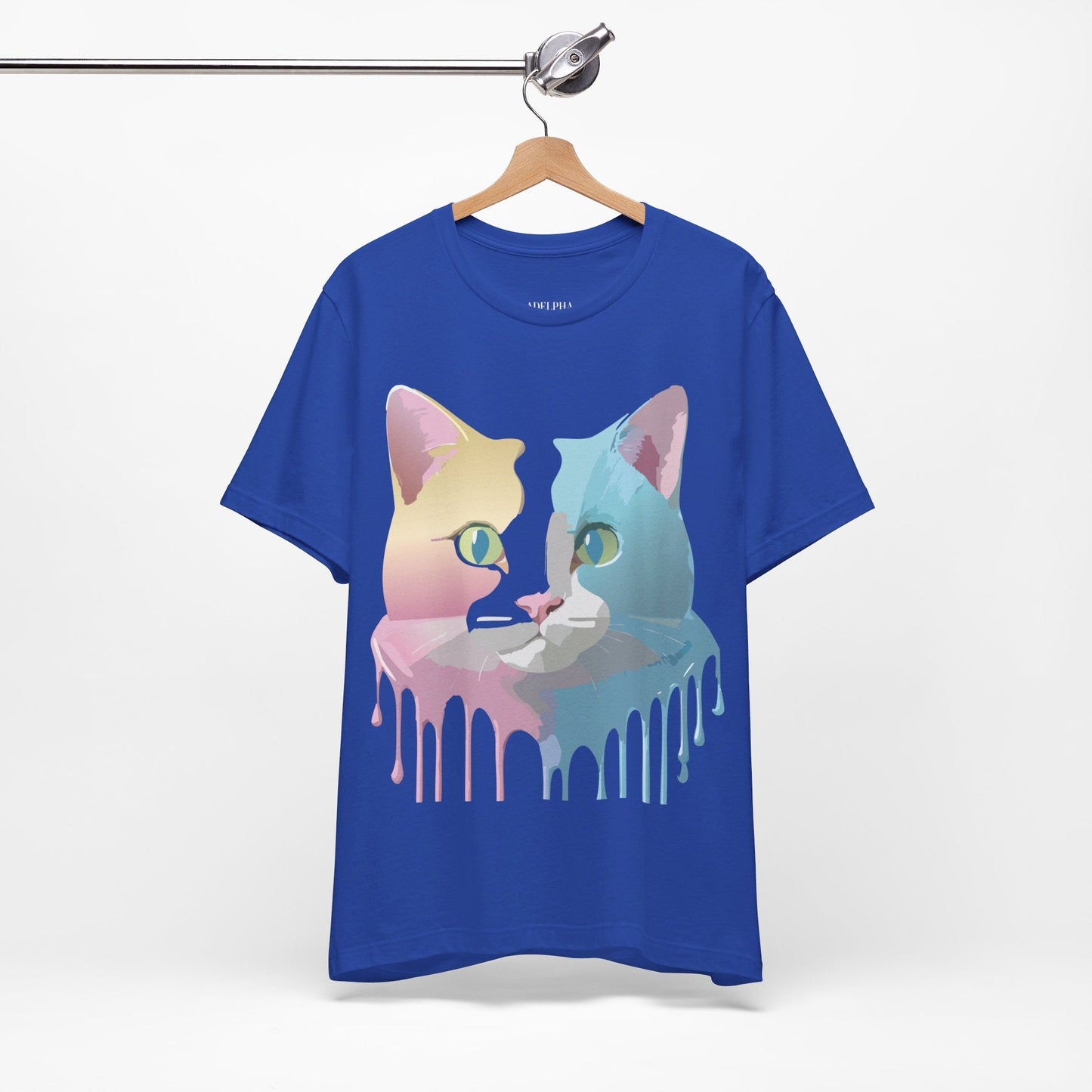 Cat Graphic Tee Unisex Vintage Inspired Shirt By Adelpha Limited Edition