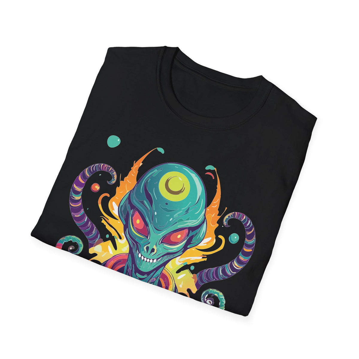 Alien Cosmos Graphic Tee Gildan Unisex 100 Cotton Tee Shirt a6