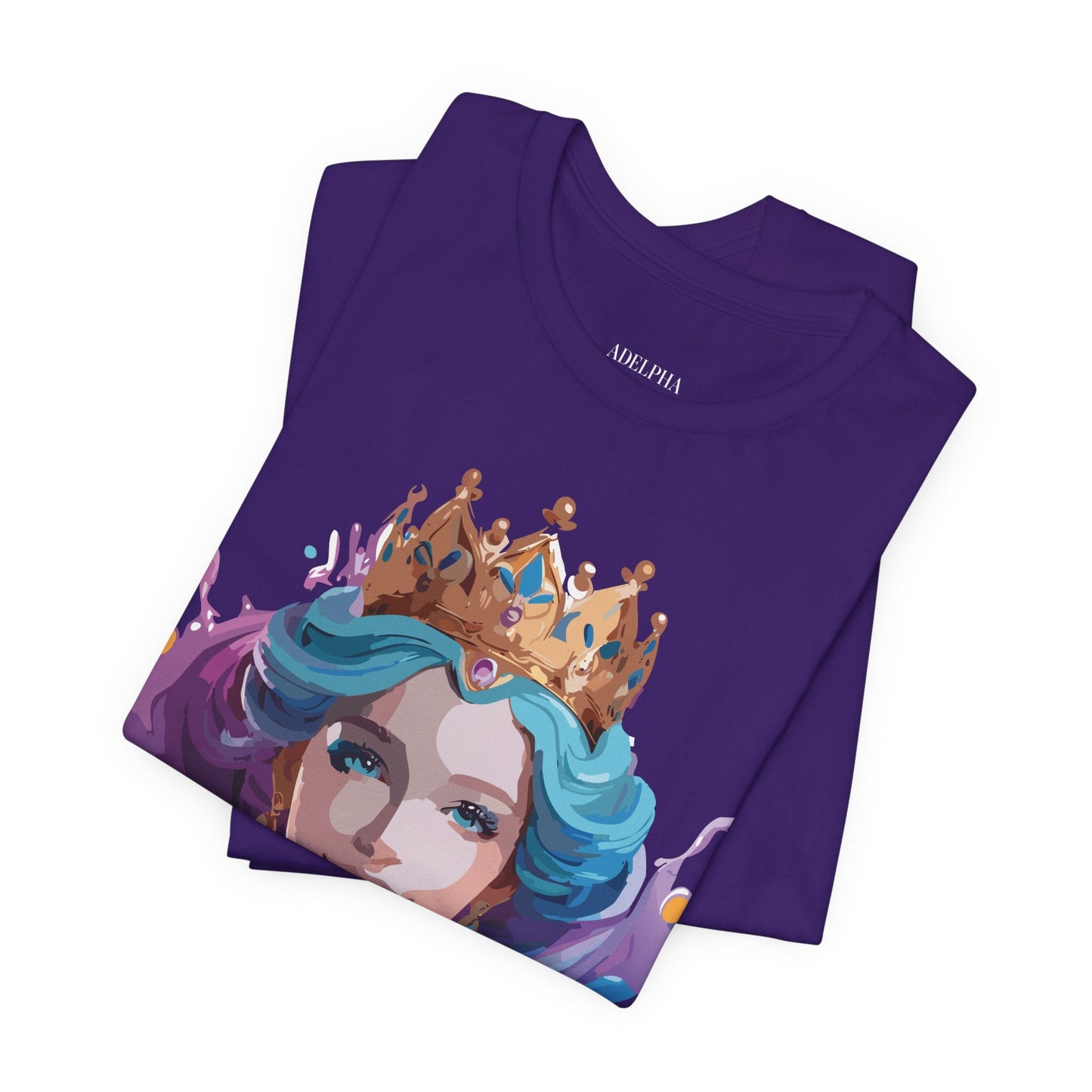 Queen Woman Portrait Graphic Unisex 100 Cotton Vintage Artwork Tee 1