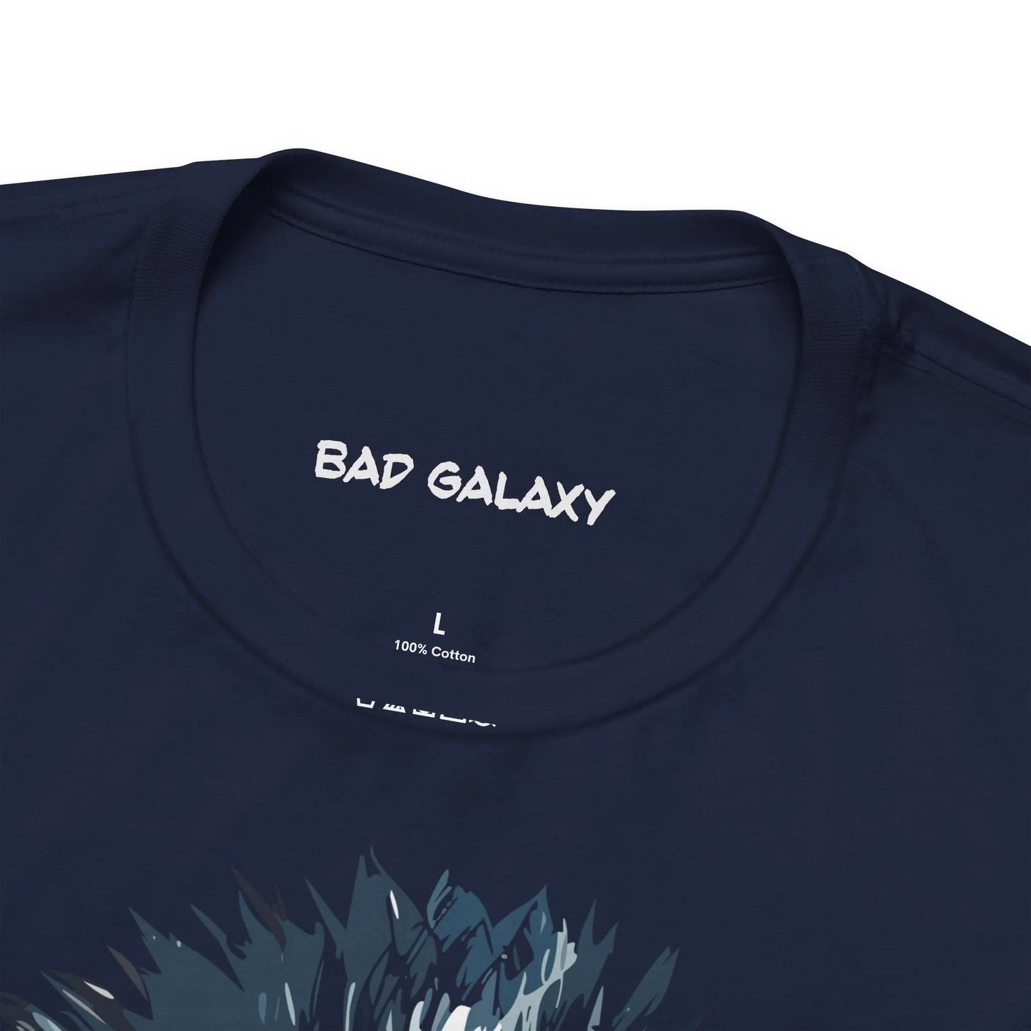 Punk Rock Tee Shirt From Bad Galaxy 100 Percent Cotton Eco Friendly Inks Made To Order USA Designed