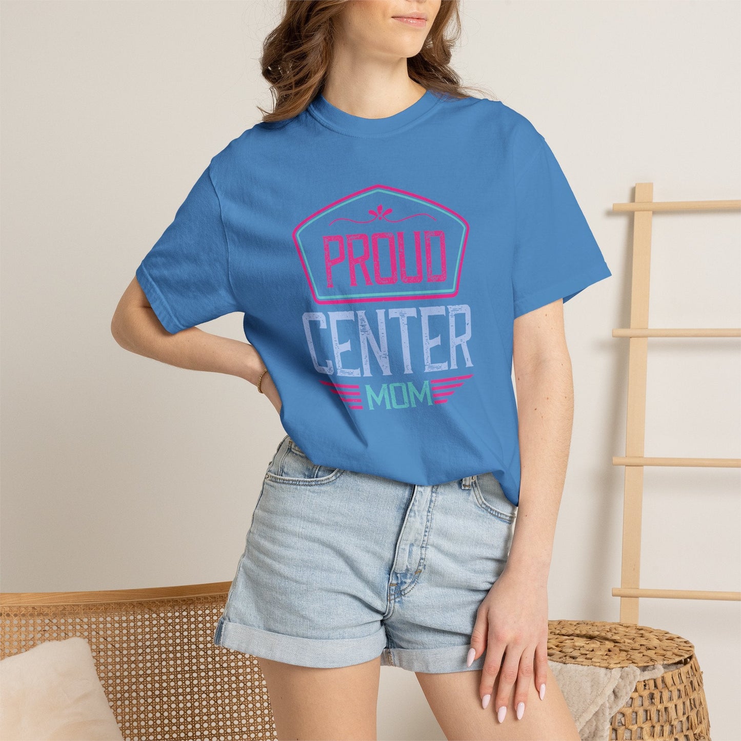 Mom T-shirt Mother Day Mama Tee Unisex Comfort Colors Garment-Dyed Cotton h89