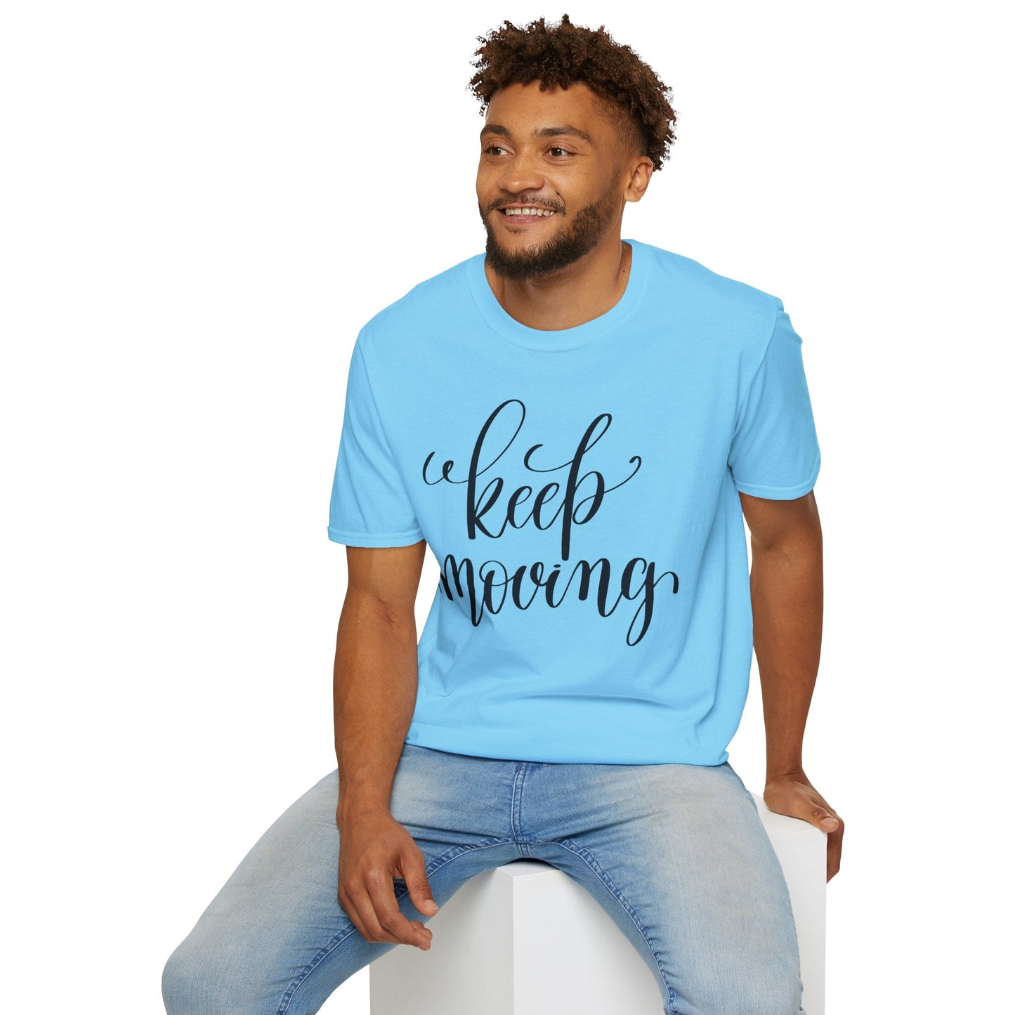 Positive Slogan T Shirts for Everyday Motivation Unisex Softstyle 64000 Tee with Positive Quotes
