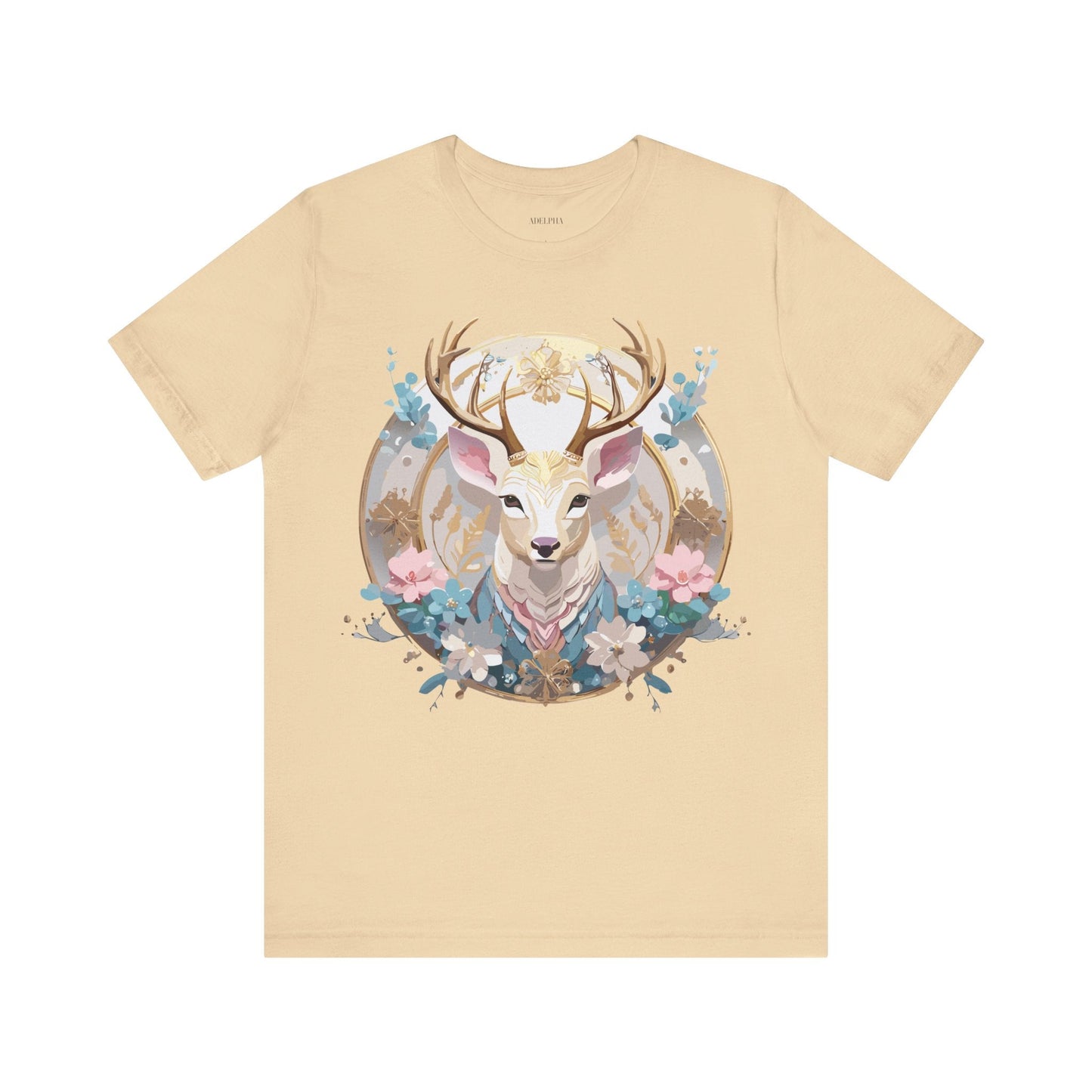 Adelpha Medallion Graphic Tee Unisex Jersey Short Sleeve Vintage Inspired Artwork Premium Quality