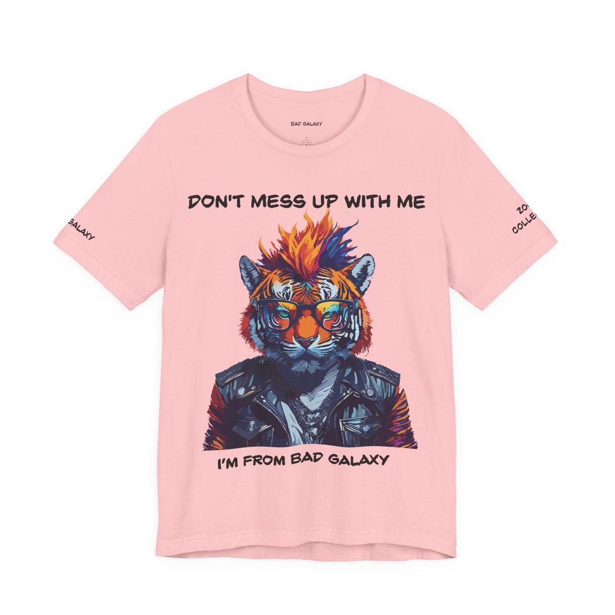 Animal Graphic Unisex Cotton Bella+Canvas Tee with Art Design b2