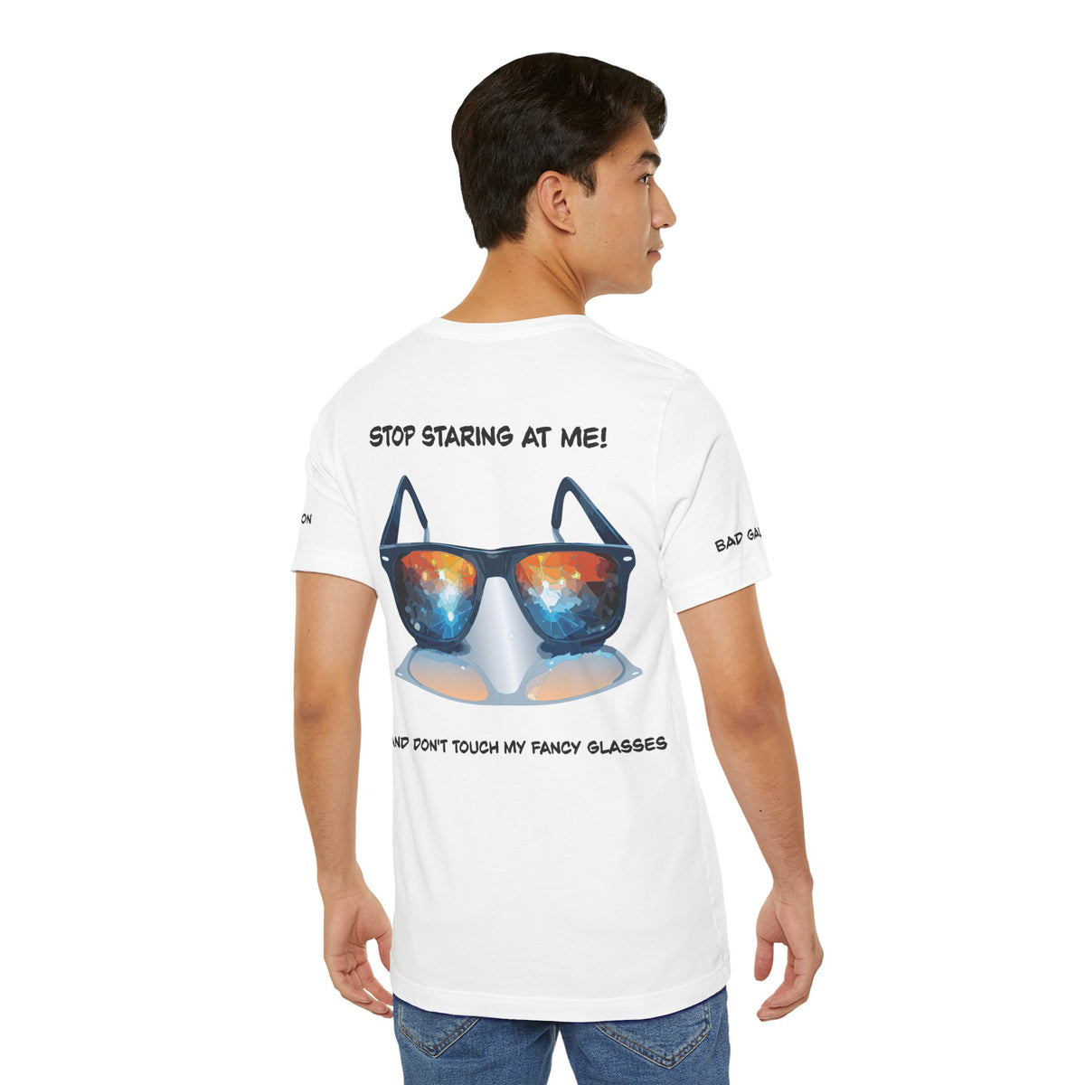 Animal Graphic Unisex Cotton Bella+Canvas Tee with Art Design b4