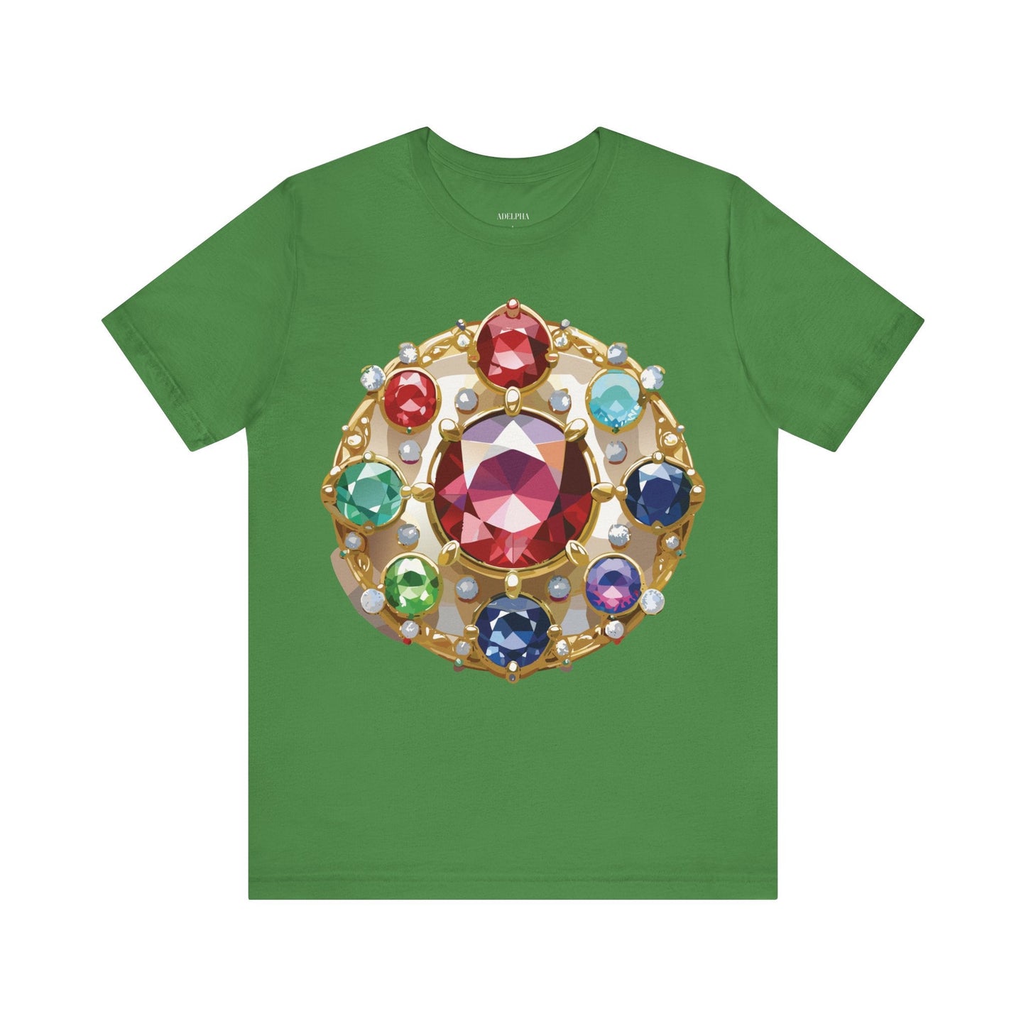Adelpha Graphic T Shirt Unisex Vintage Artwork Tee Jewelry Design Short Sleeve Art Print