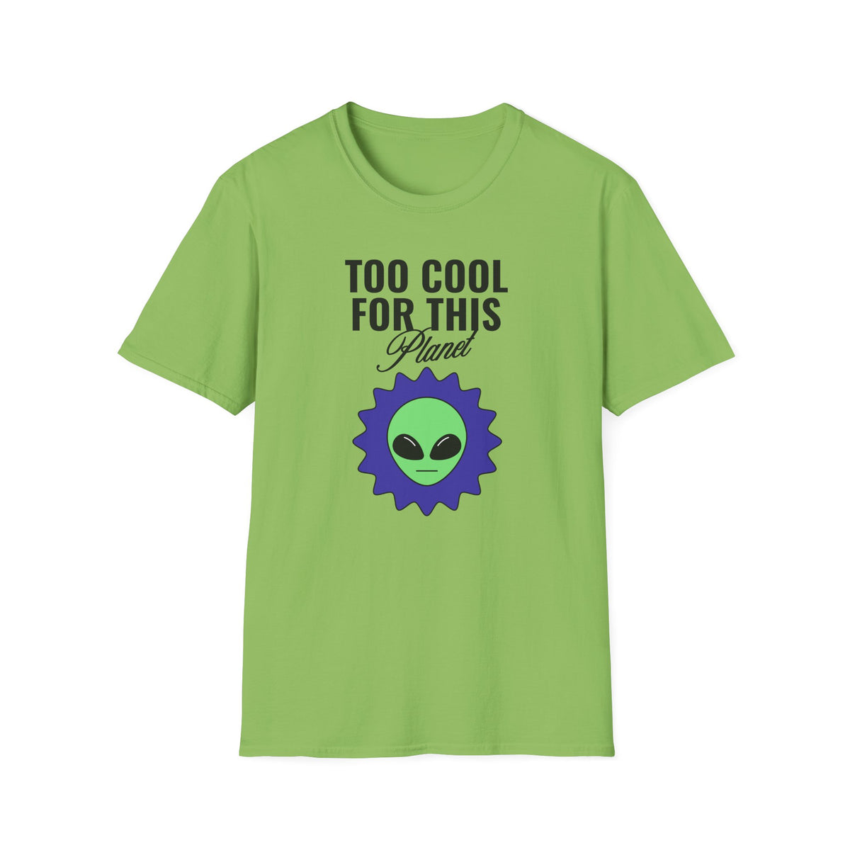 Alien Graphic Funny UFO Graphic Tee Gildan Unisex 100 Cotton Tee Shirt r110
