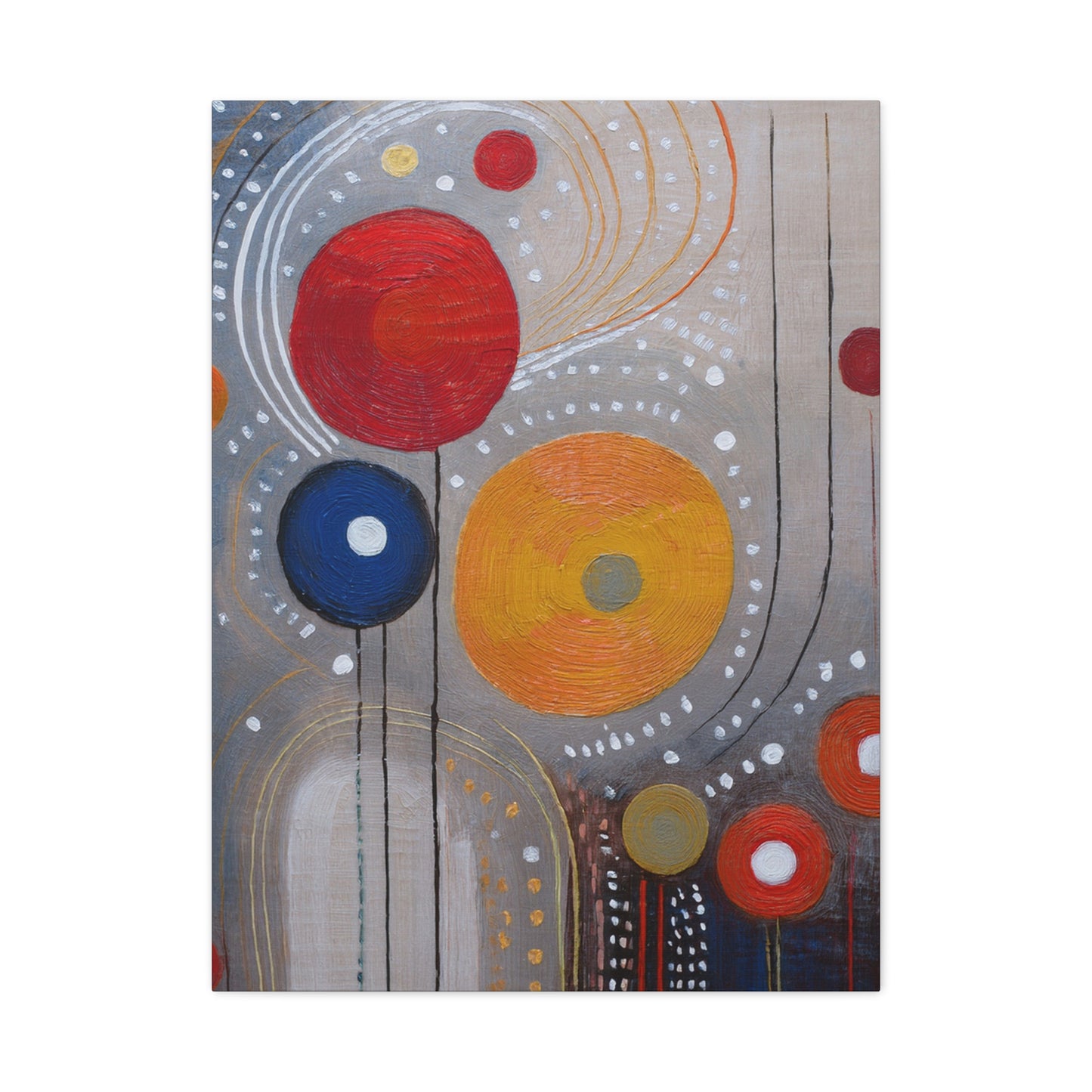 Abstract Oil Painting Print Canvas 20x24,20x30,24x30 24x32,24x36,30x40 32x48,36x48,40x60 Pine-Wood Inner Frame ABS-105