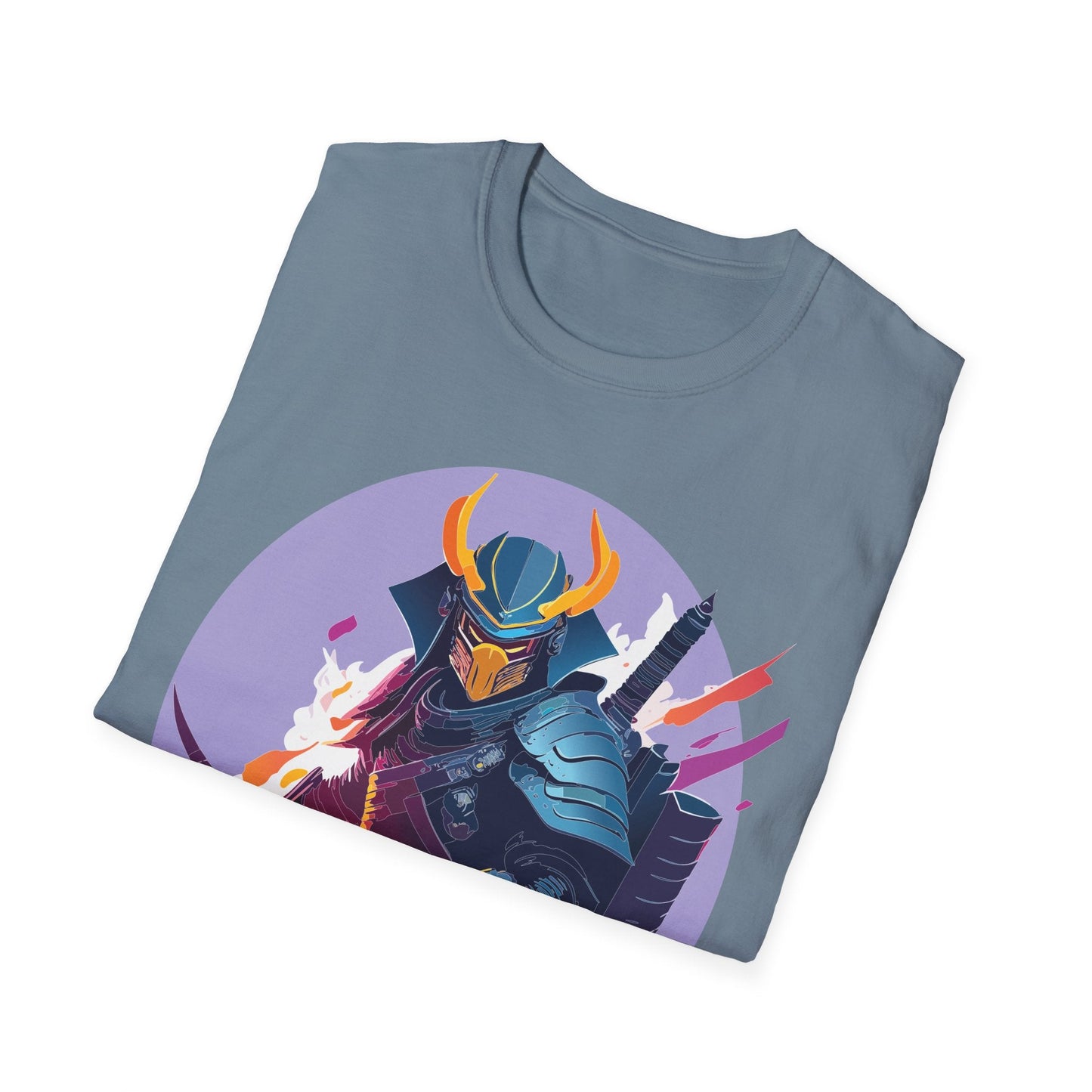 Samurai Shirt Unisex Softstyle Tee 100 Percent Ring Spun Cotton Comfortable Everyday Wear
