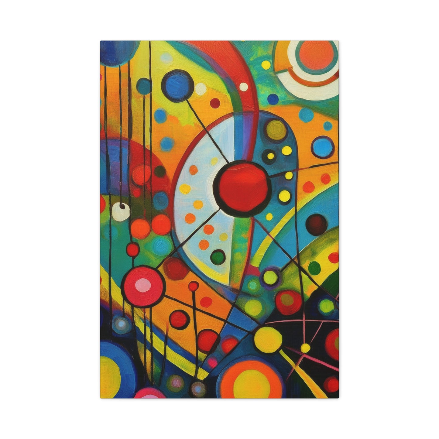 Abstract Oil Painting Print Canvas 20x24,20x30,24x30 24x32,24x36,30x40 32x48,36x48,40x60 Pine-Wood Inner Frame ABS-137