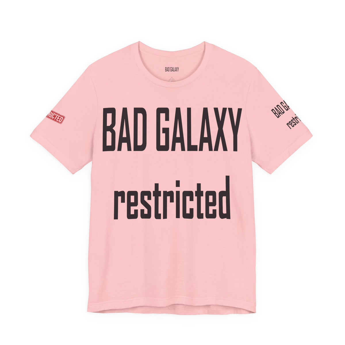 Art Red Stamp Graphic Unisex Cotton Bella+Canvas Tee with Art Design b92