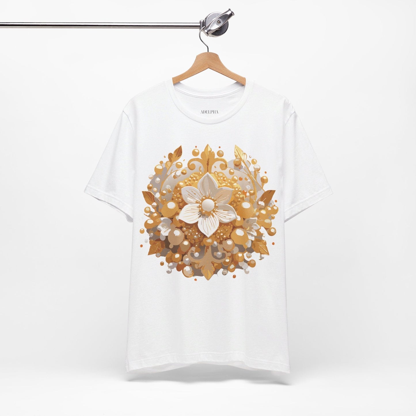 Jewelry Graphic Unisex 100 Cotton Vintage Treasure Art T-Shirt 26