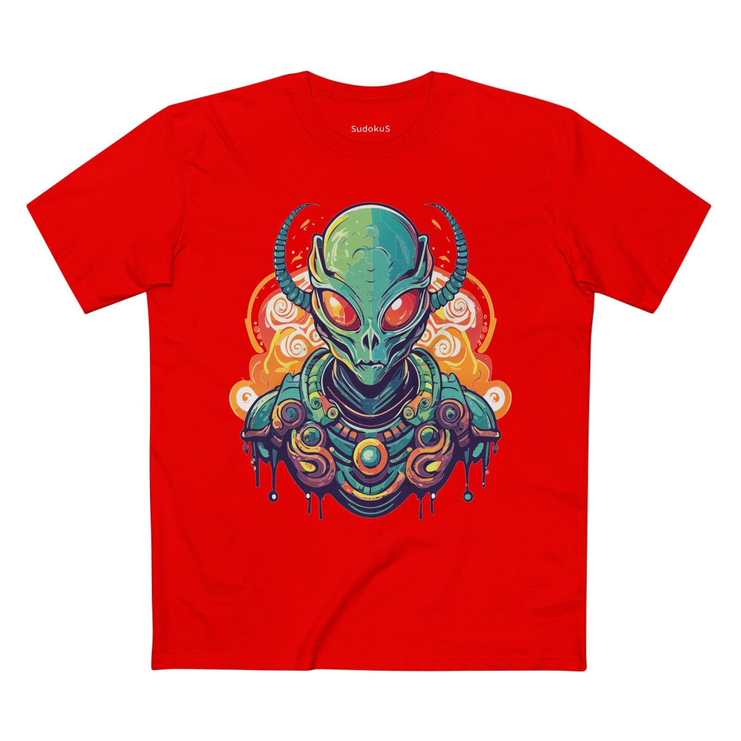 Aliens Graphic Unisex 100 Cotton Staple Tee 25