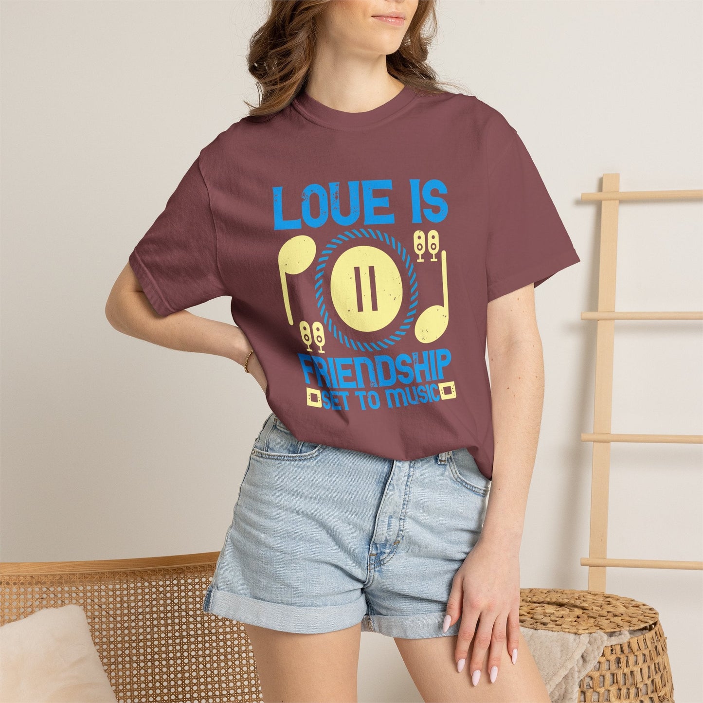 Music Graphic Design Unisex Cotton T-shirt m21