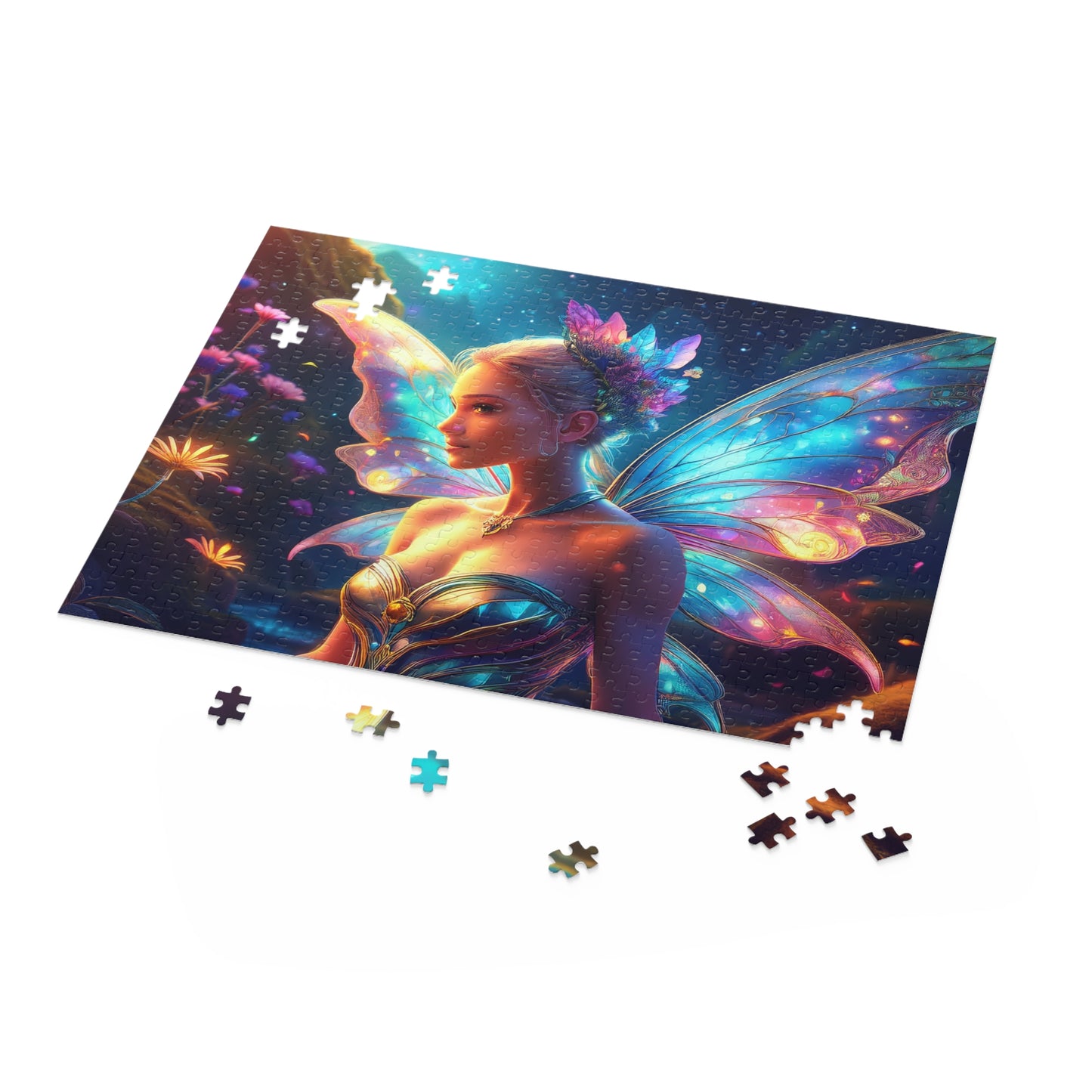 Fairy Puzzle 500-Chipboard Pieces in Box | Kids Puzzles Size: 16" x 20",  Ages 9+ and Family pn10