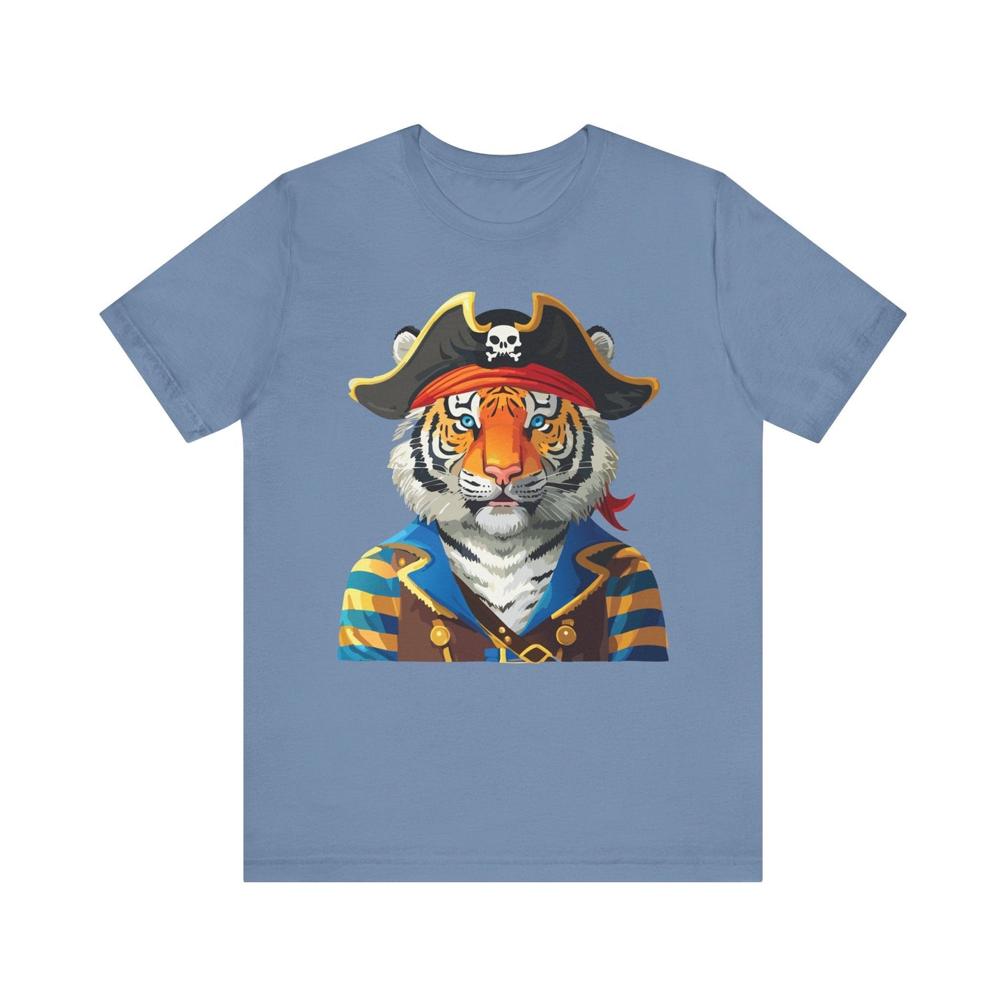Unisex Animal Tee Shirt Art Design With Wild Animals Gildan Softstyle Cotton T Shirt