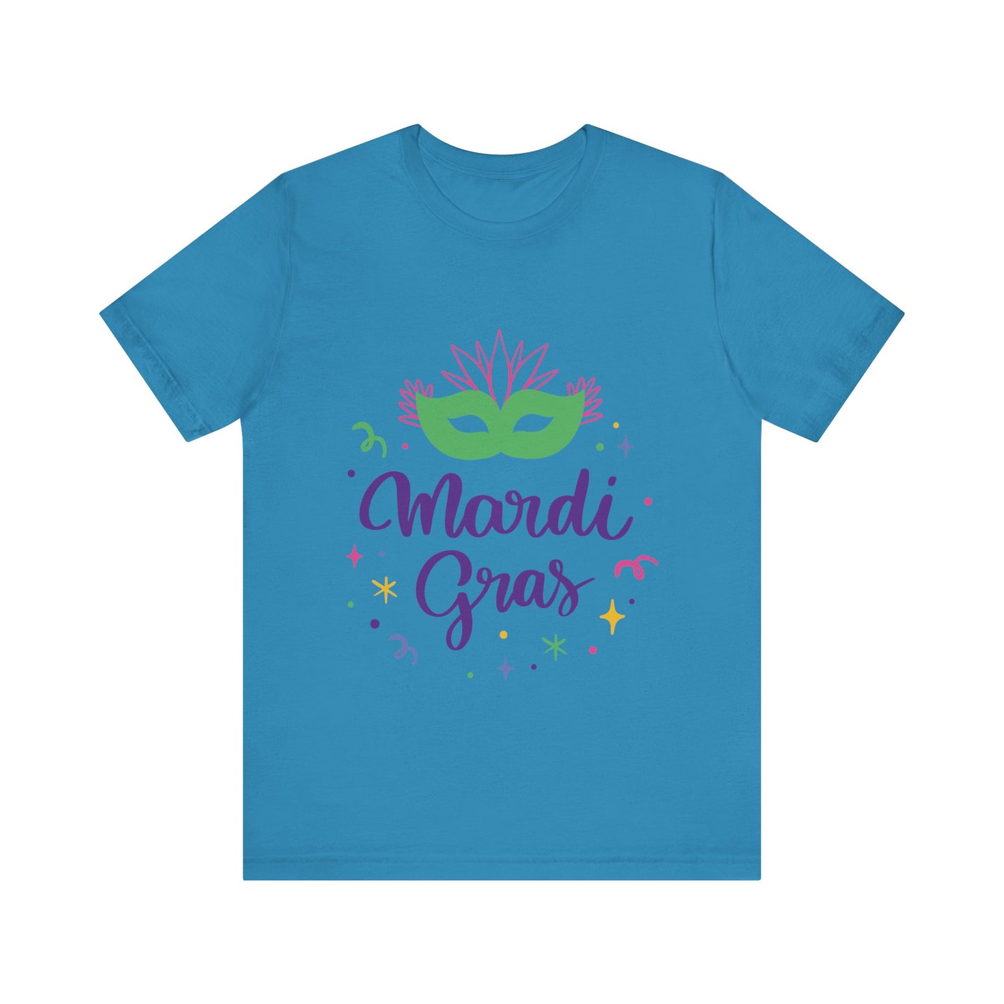 Unisex Cotton Tee Shirt for Mardi Gras