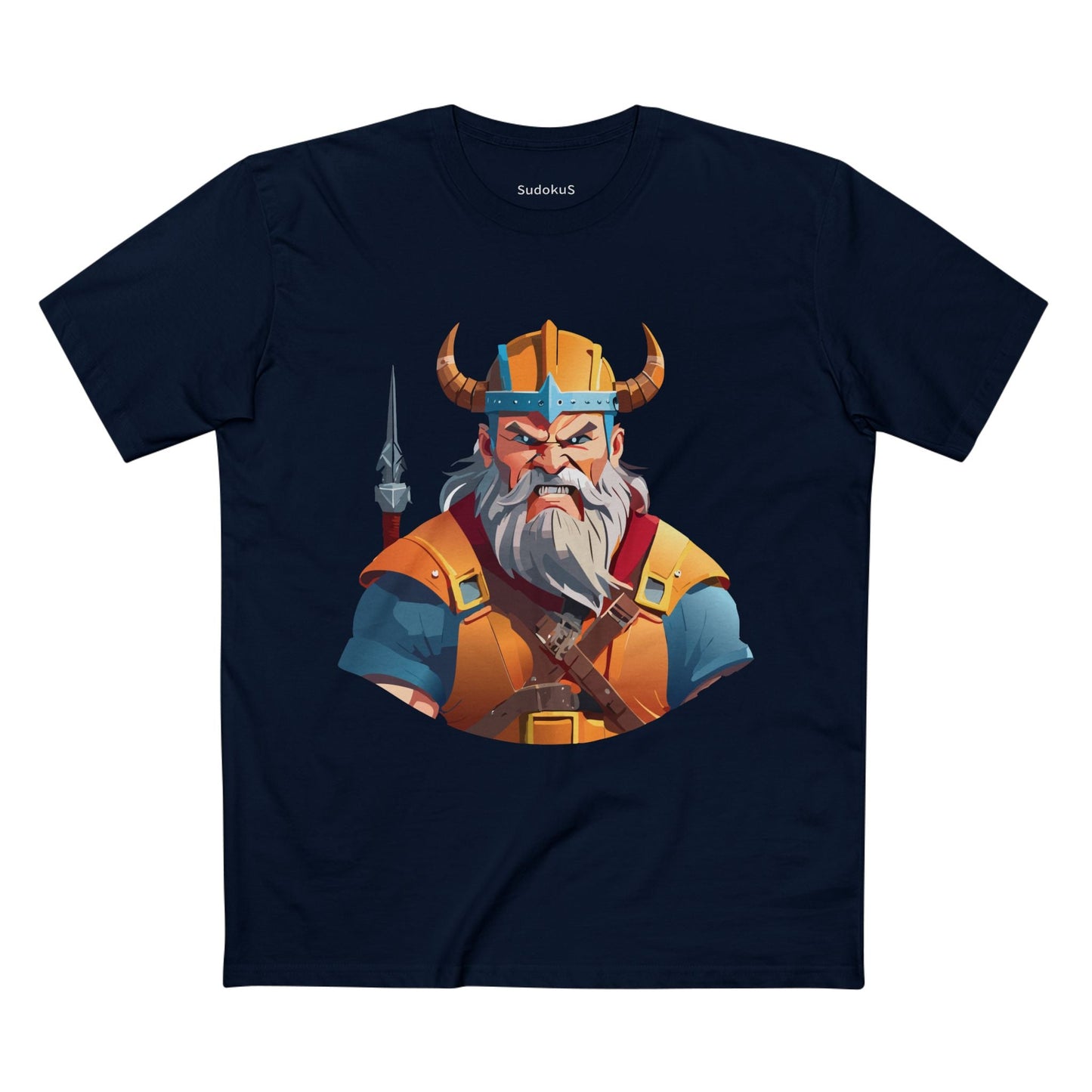 Viking Graphic Unisex 100 Cotton Staple Tee 13