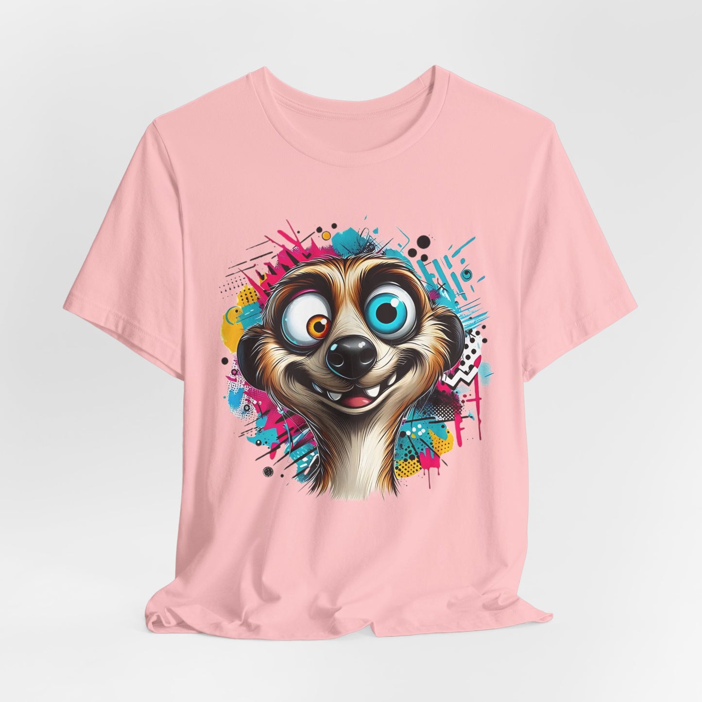 Squirrel Shirt, Funny Squirrel Tee Shirt, Funny Animal T-Shirt, Cartoon Top, Animal Tees, Art Design T-Shirt, Graphic Tee