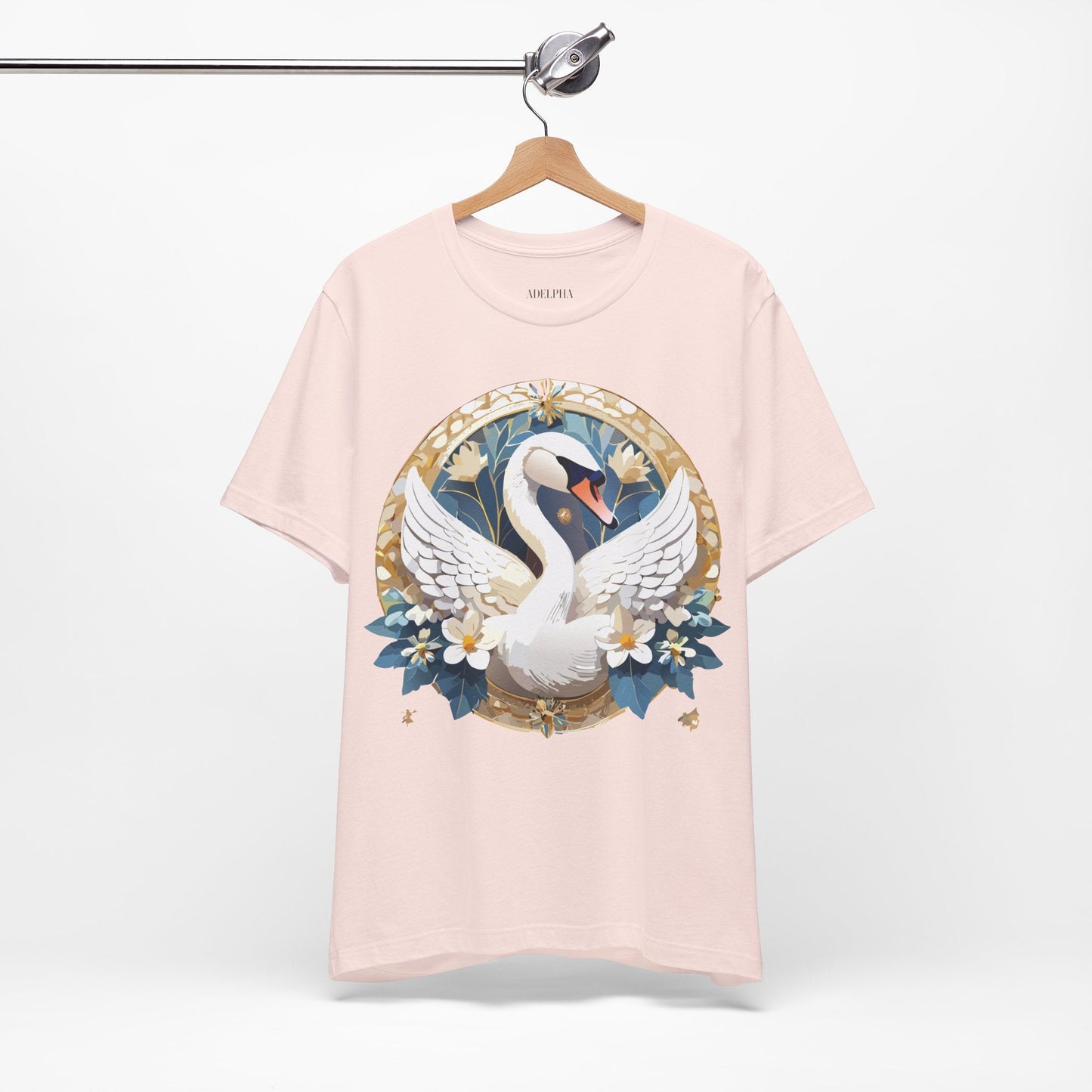 Adelpha Medallion Graphic Tee Unisex Jersey Short Sleeve Vintage Inspired Art Design