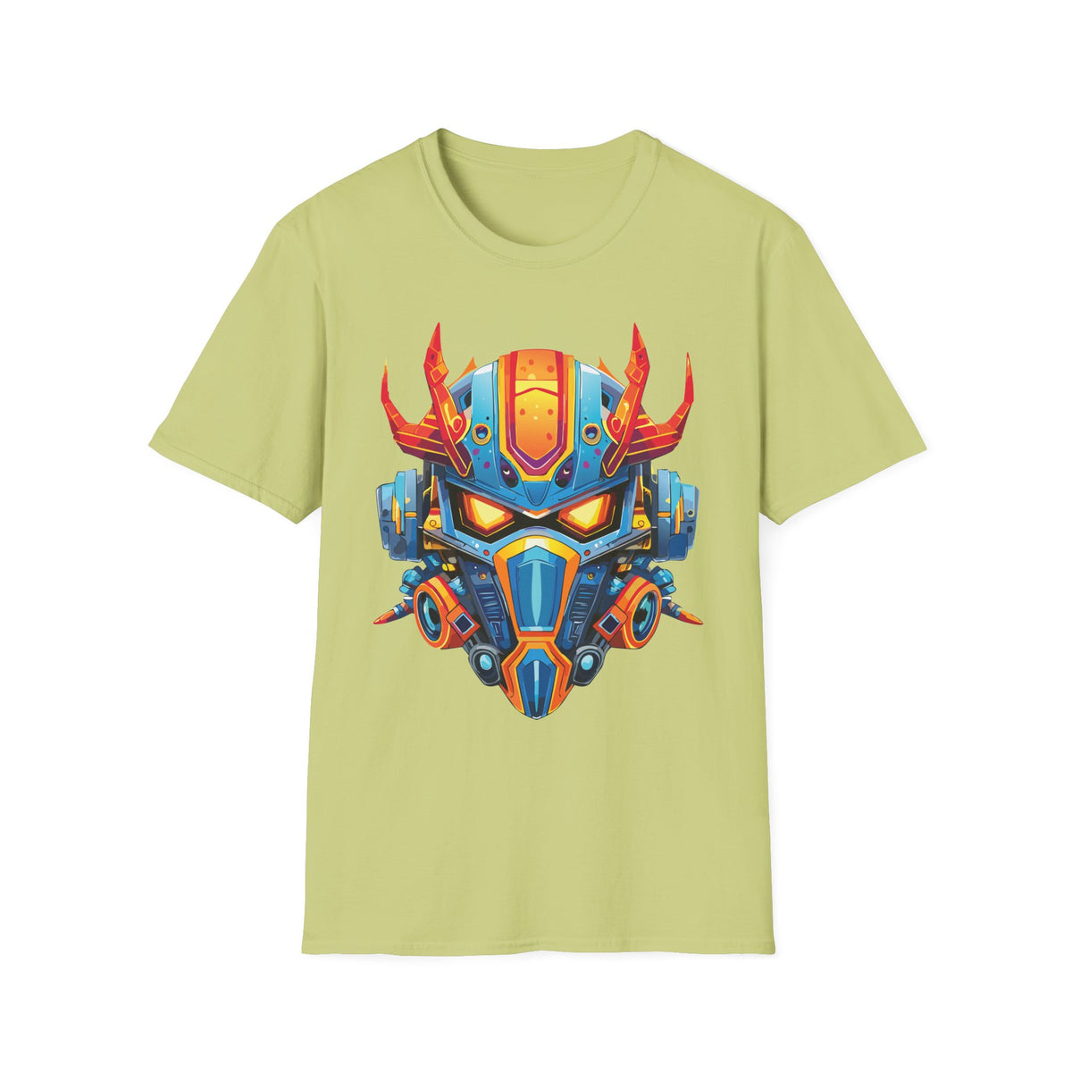 Cortoon Cyborg  Robot Terminator Graphic Tee Gildan Unisex 100 Cotton Tee Shirt h09