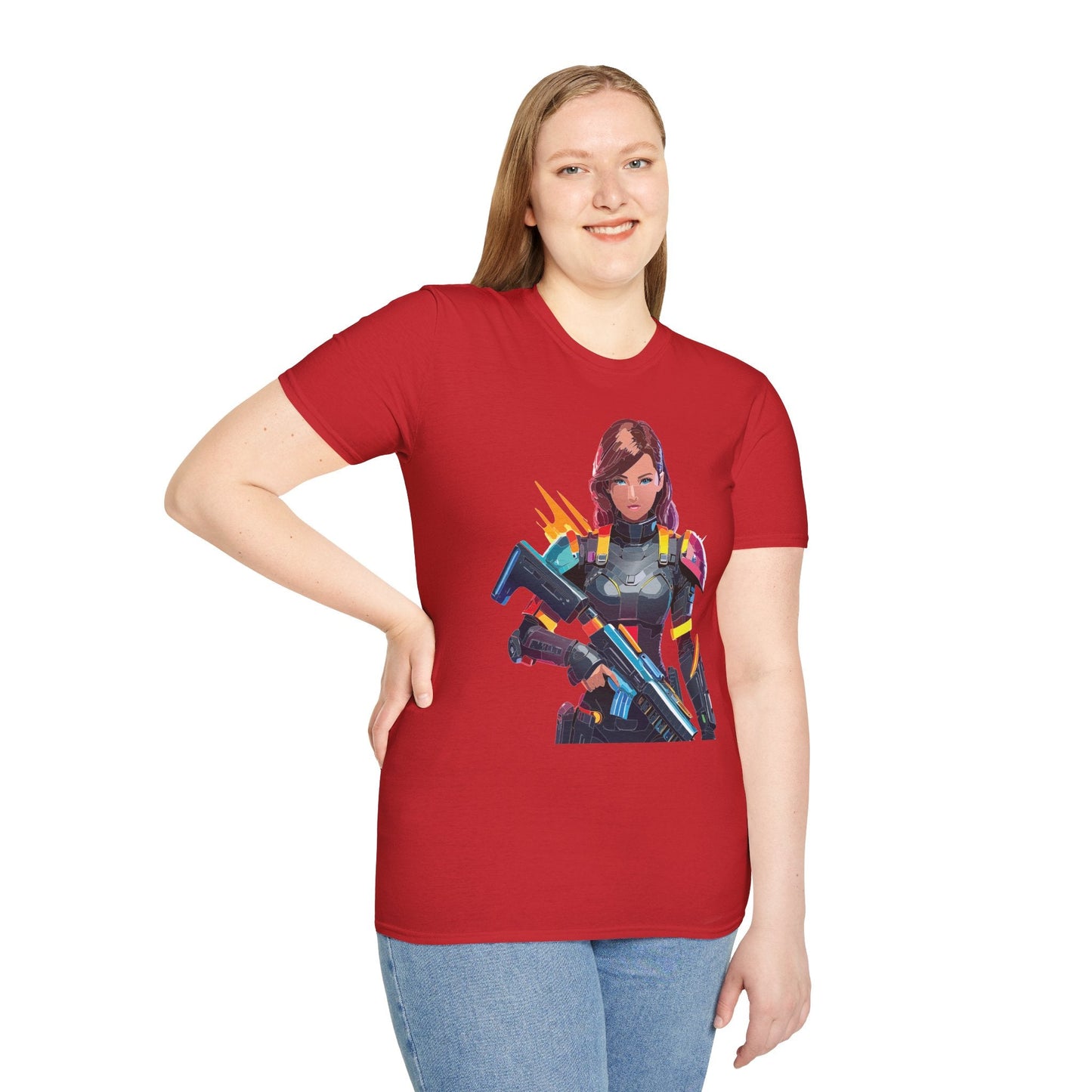 Robocop Graphic Unisex Cotton With Cyber Man Artwork Tee 8