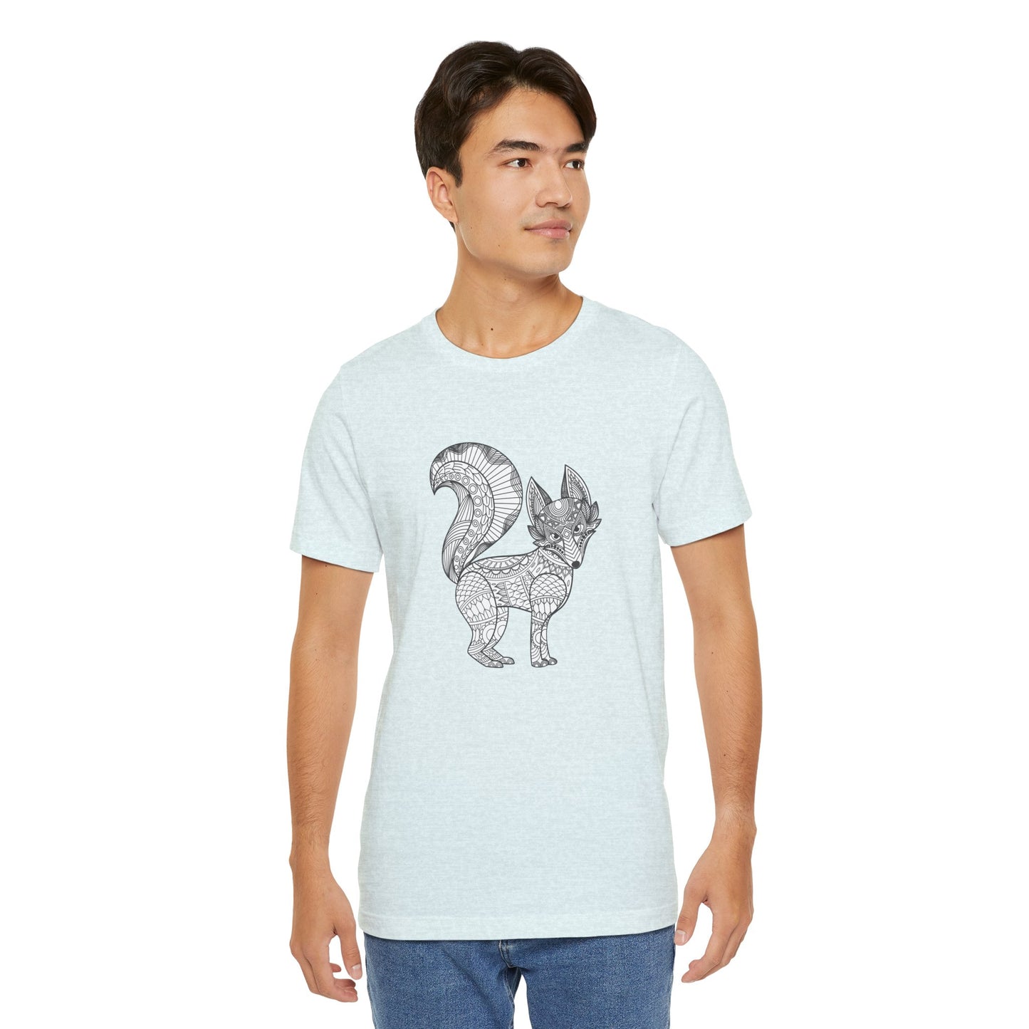 Unisex Tee Shirt with animals Print