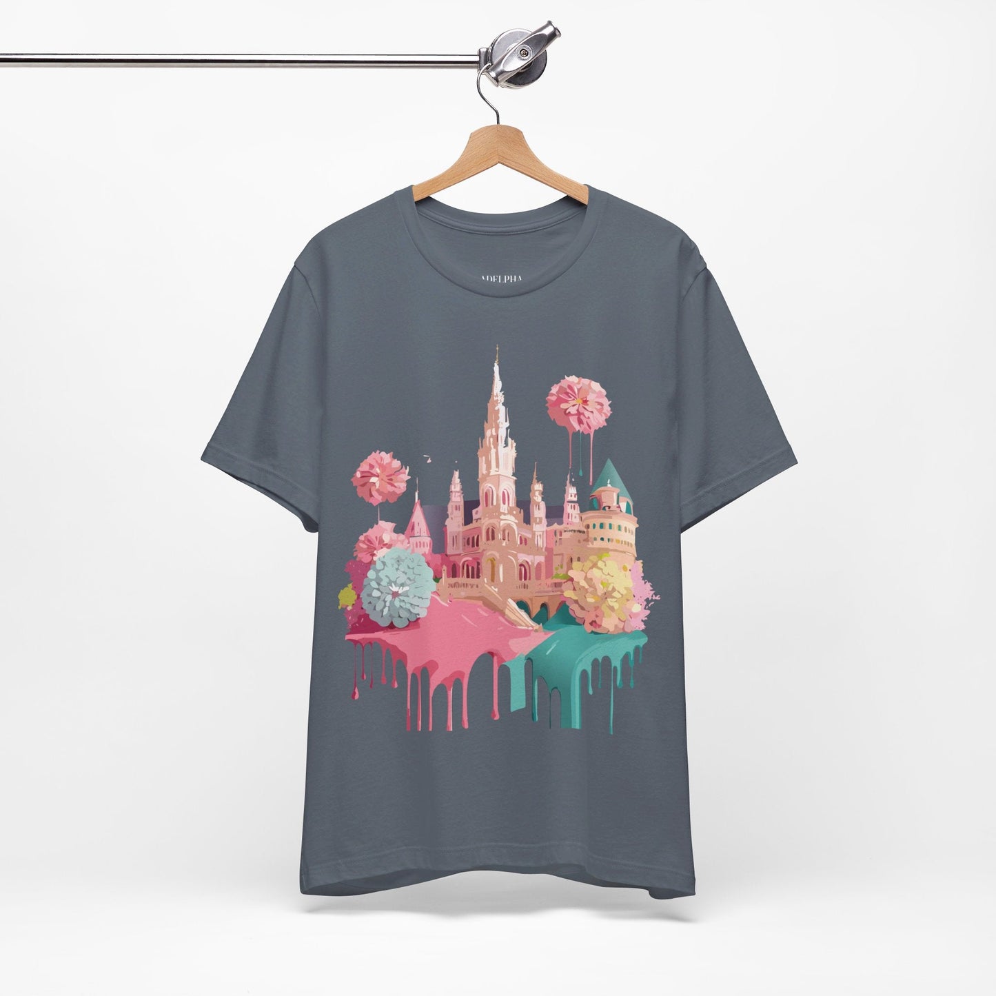 Vienna Tourist Graphic Tee Unisex Shirt By Adelpha Vintage Inspired Artwork Comfort Fit