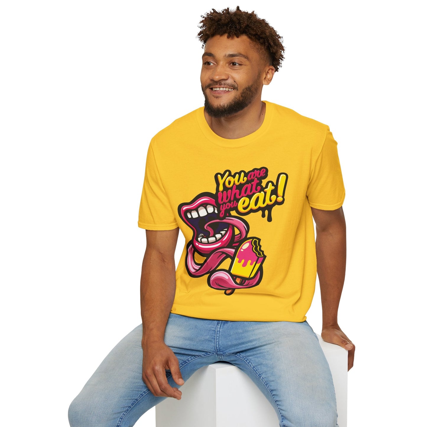 Cartoon T Shirt Animation T Shirt Funny Tee Shirt Unisex Softstyle Cotton Tee Premium
